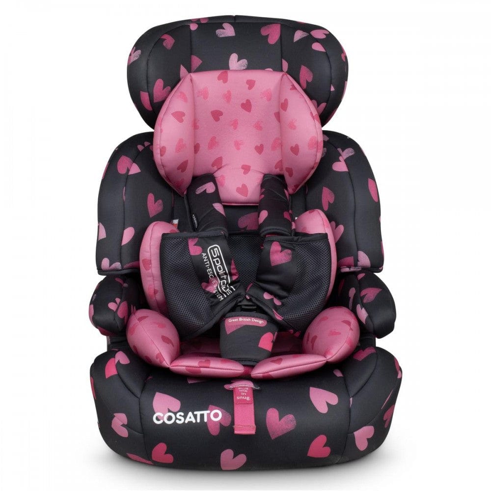 Cosatto Zoomi Car Seat Charcoal Lighthearted Toddler Car Seats CT5906 5021645073414