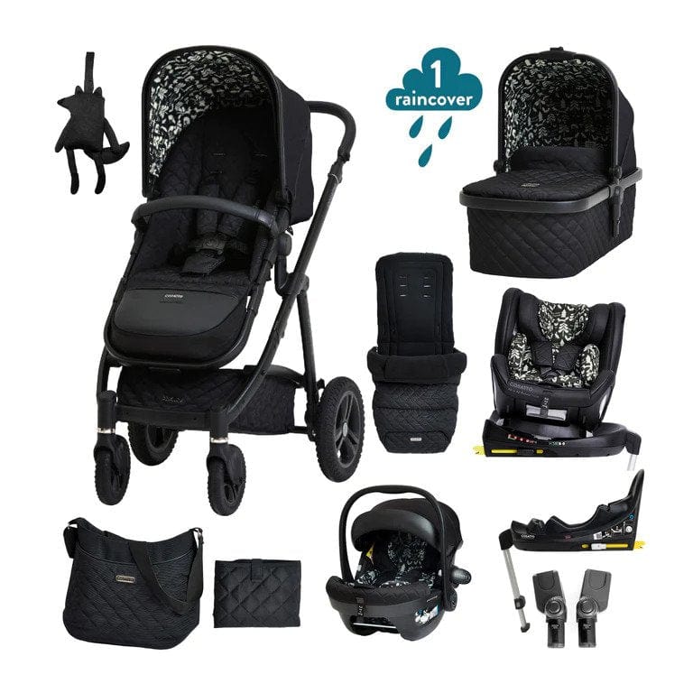 Cosatto Wow 2 All Stage Everything Bundle in Silhouette Travel Systems CT5653