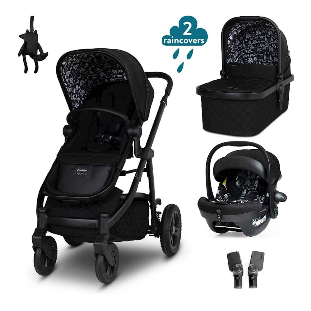 Cosatto Wow 3 Acorn Car Seat Bundle Silhouette Travel Systems CT5753 5021645071885