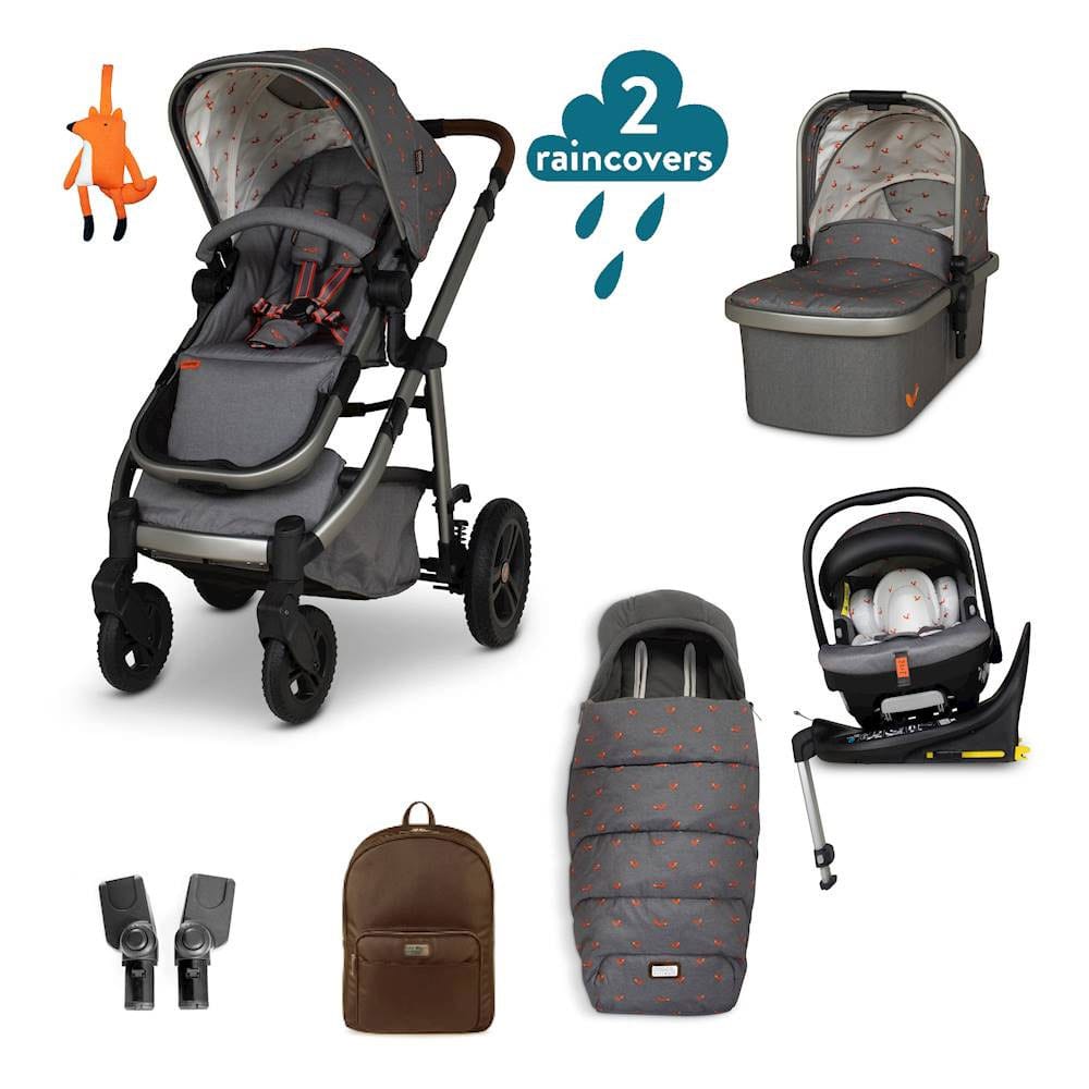 Cosatto Wow 3 Rotating Everything Bundle in Foxling Travel Systems CT5964 5021645073995
