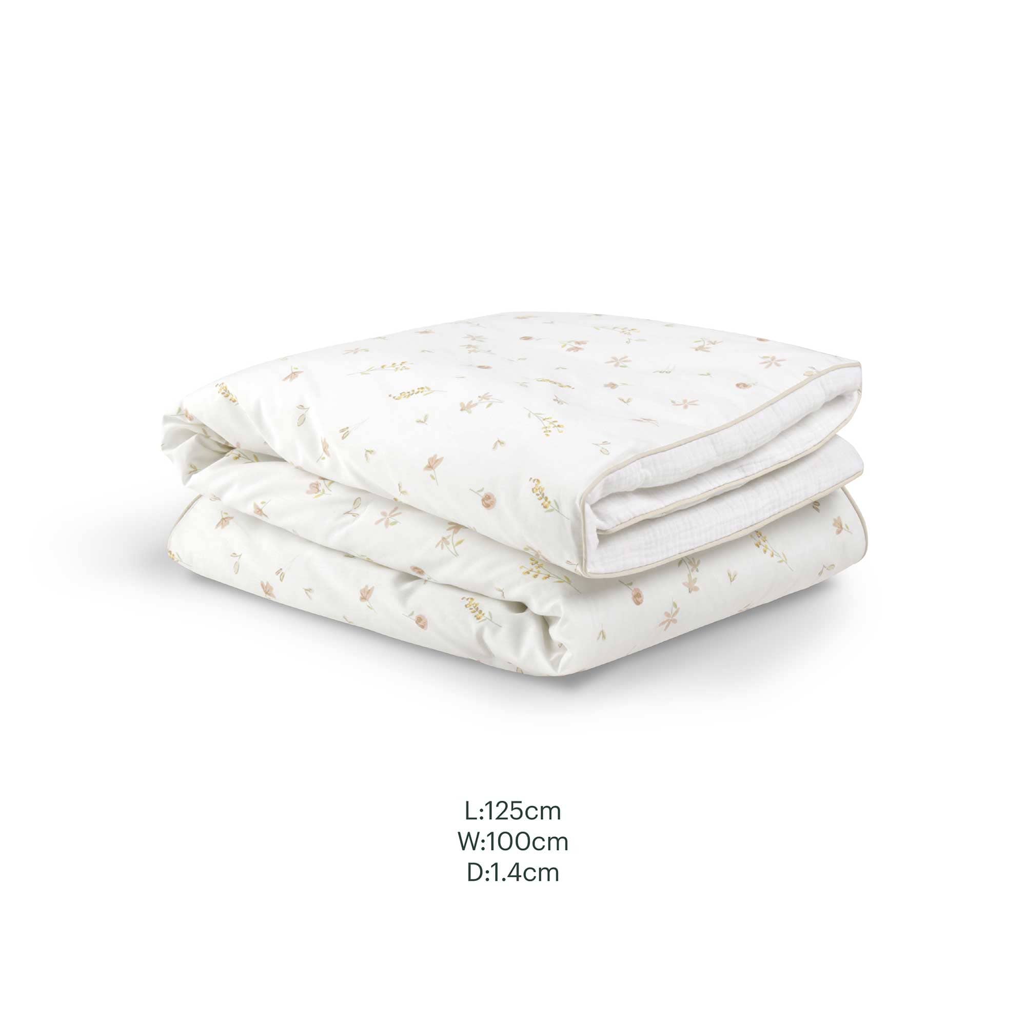 CuddleCo 4pc Cot Bed Bedding Set in Cashmere Meadow nursery bedding sets BED/CUD/154480