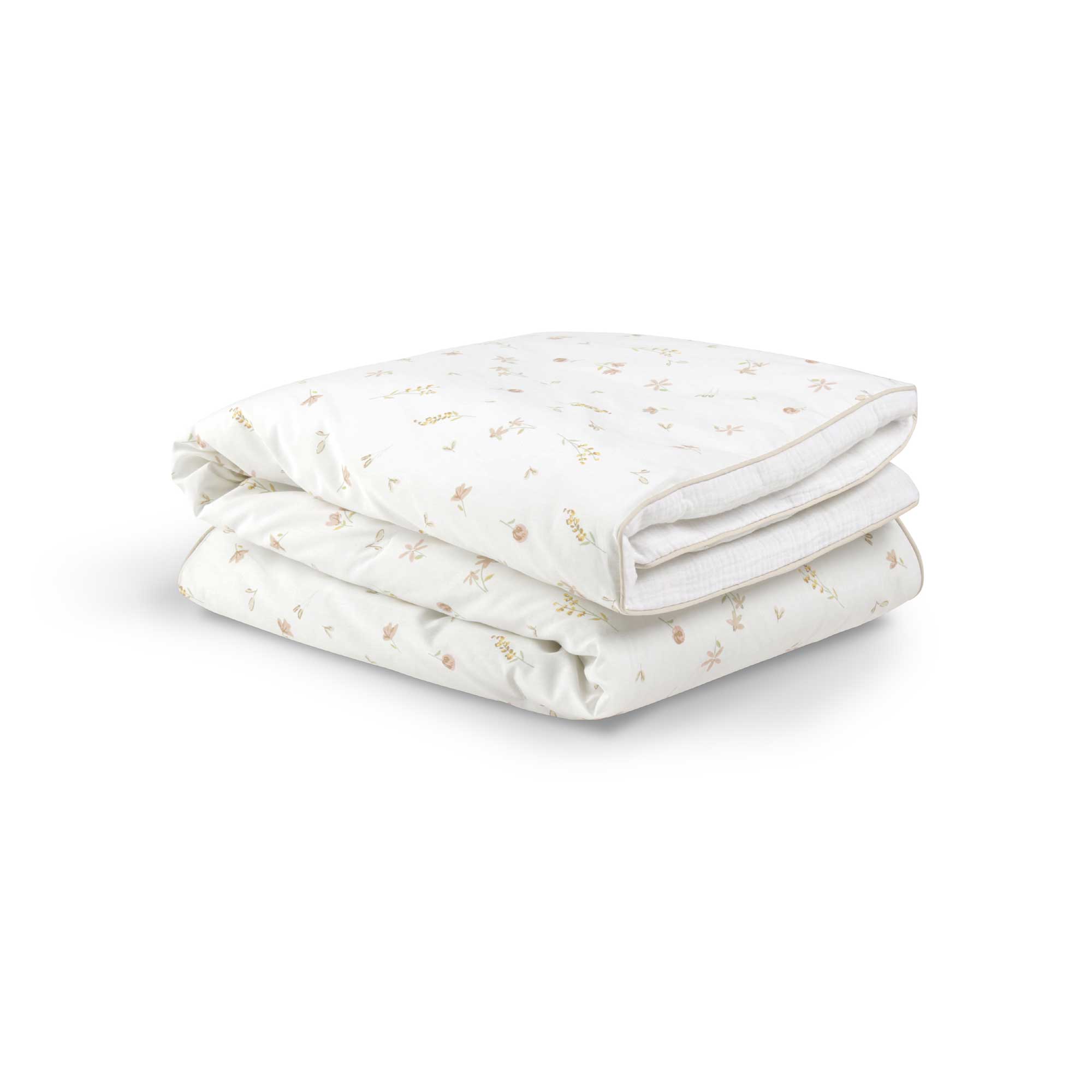 CuddleCo 4pc Cot Bed Bedding Set in Cashmere Meadow nursery bedding sets BED/CUD/154480