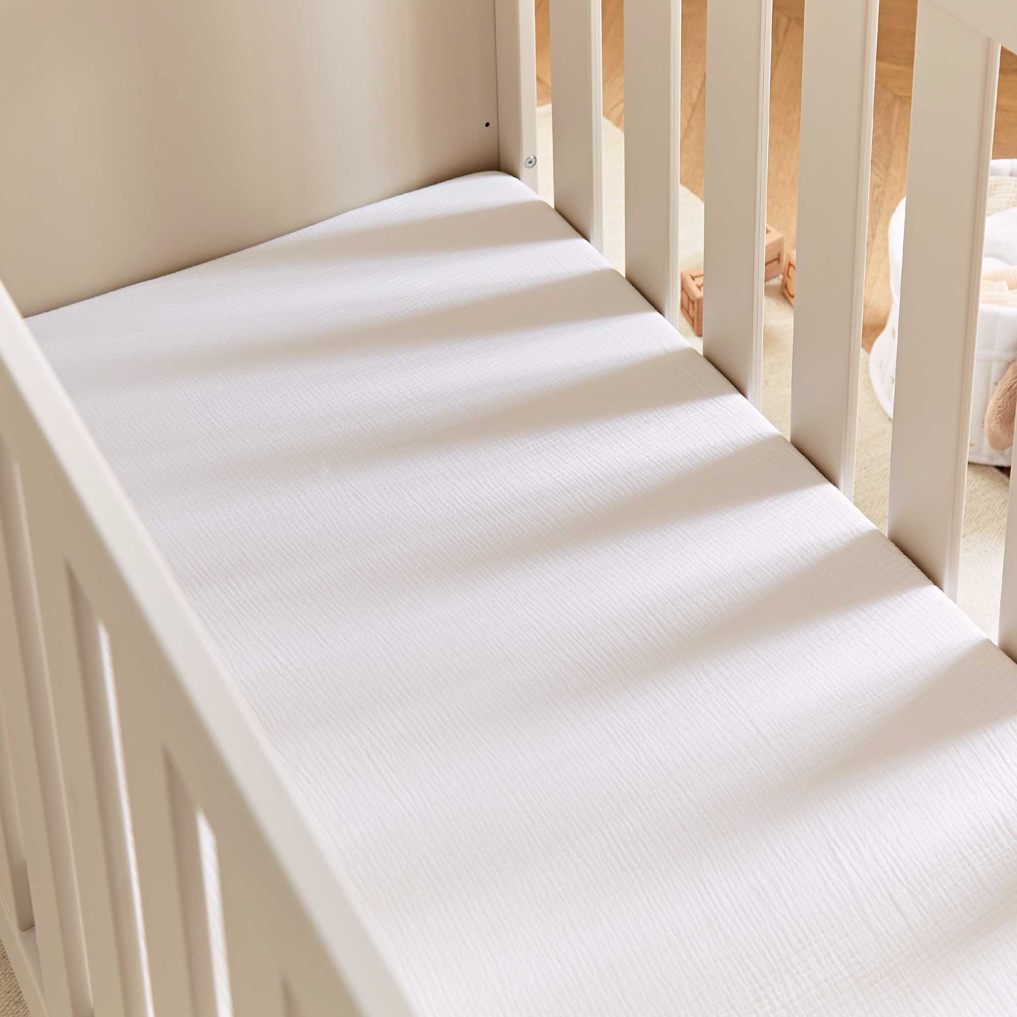 CuddleCo 4pc Cot Bed Bedding Set in Cashmere Meadow nursery bedding sets BED/CUD/154480