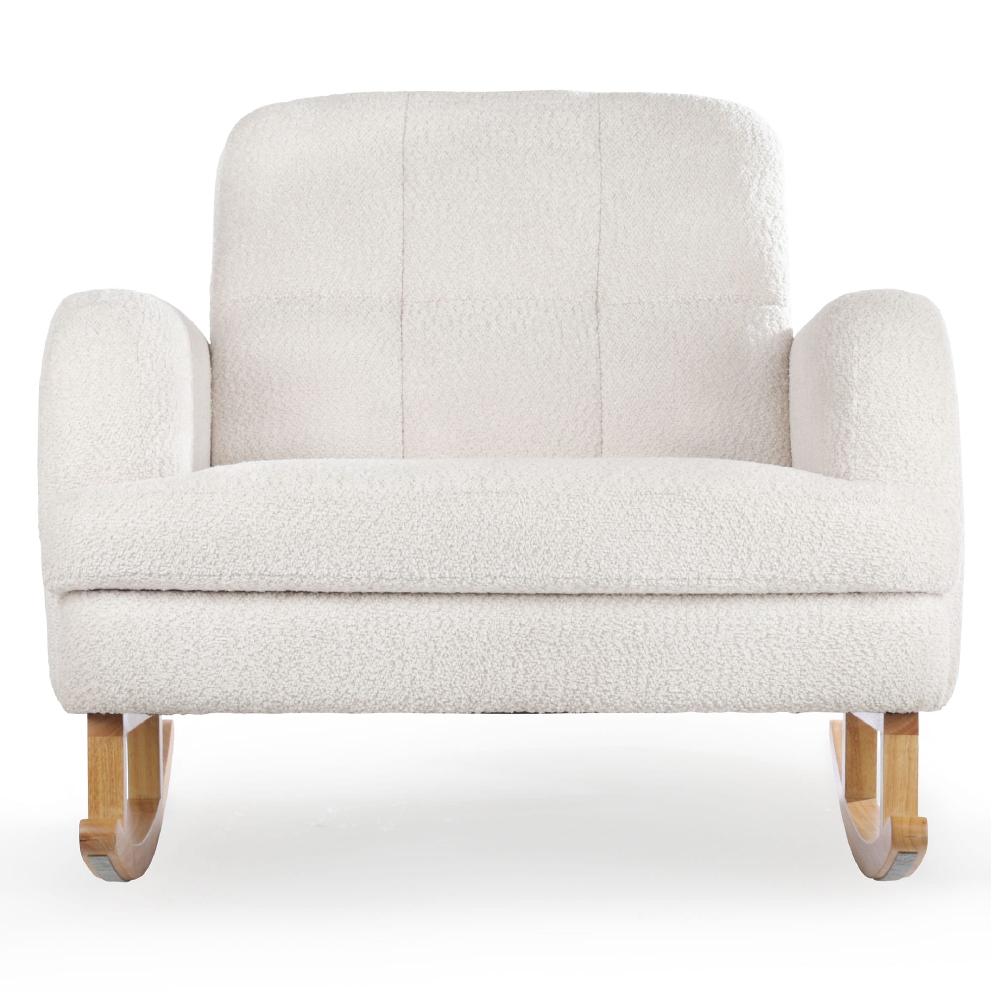 CuddleCo Etta Cuddle Chair in Boucle Off-White Nursing Chairs