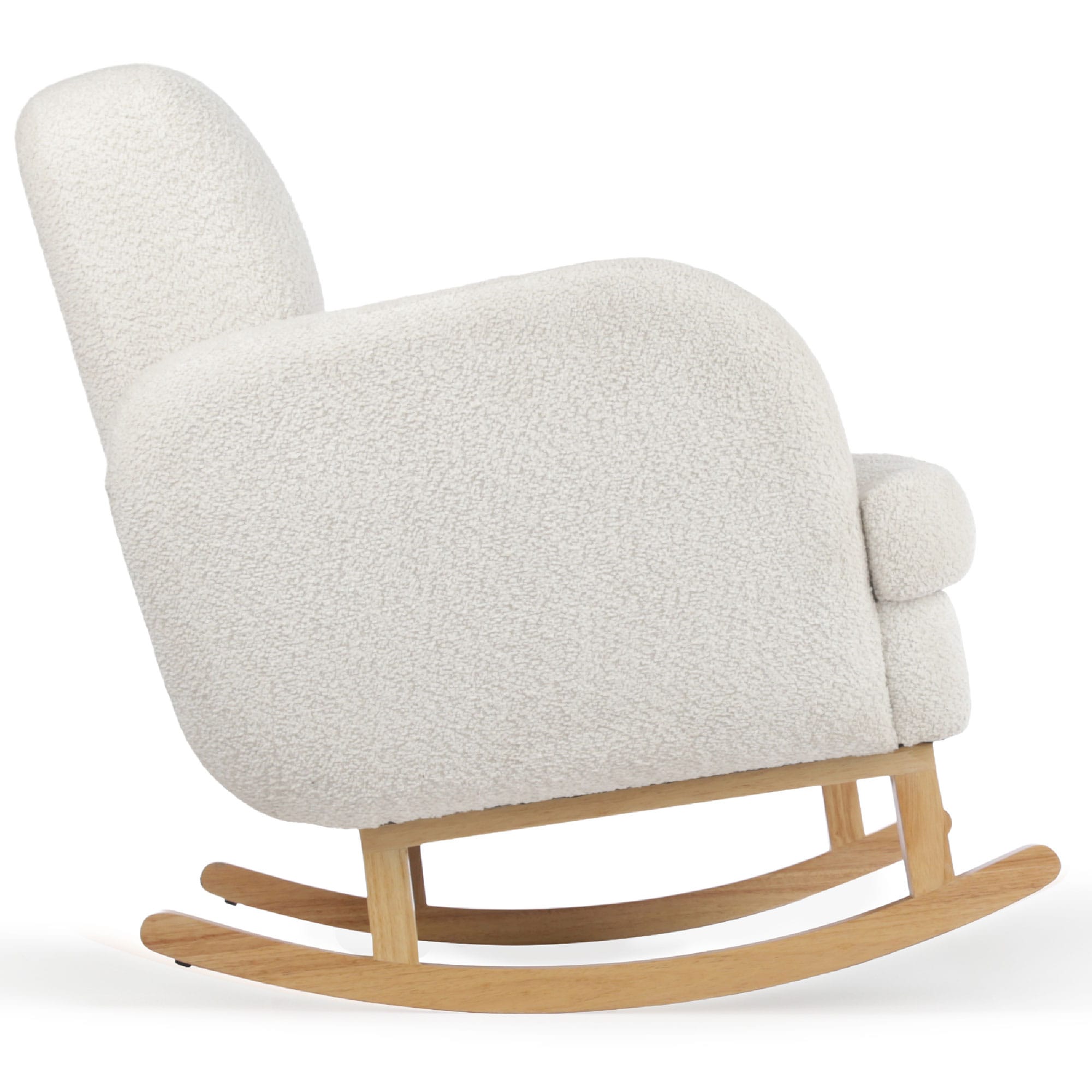 CuddleCo Etta Cuddle Chair in Boucle Off-White Nursing Chairs