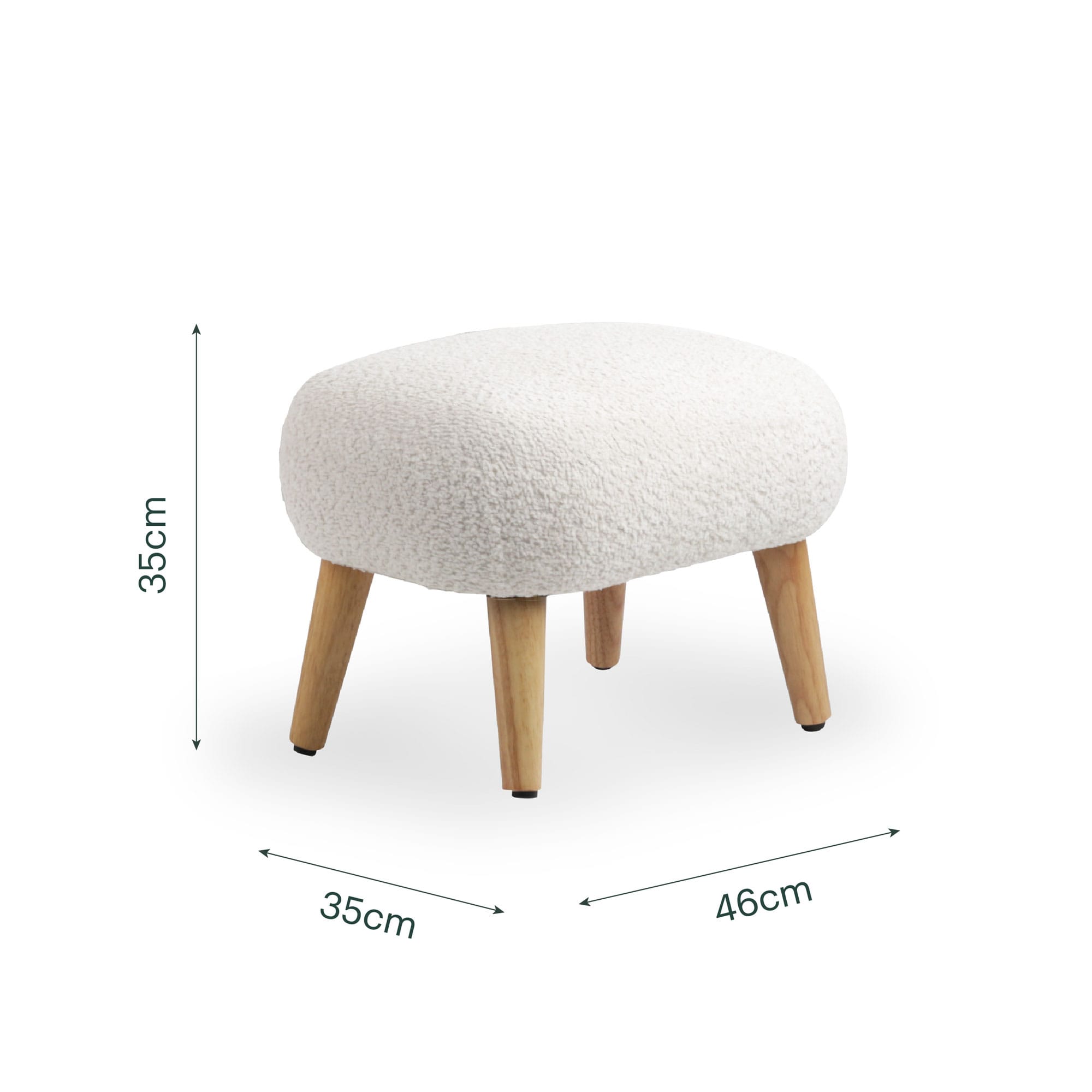 CuddleCo Etta Nursing Chair in Boucle Off-White Nursing Chairs