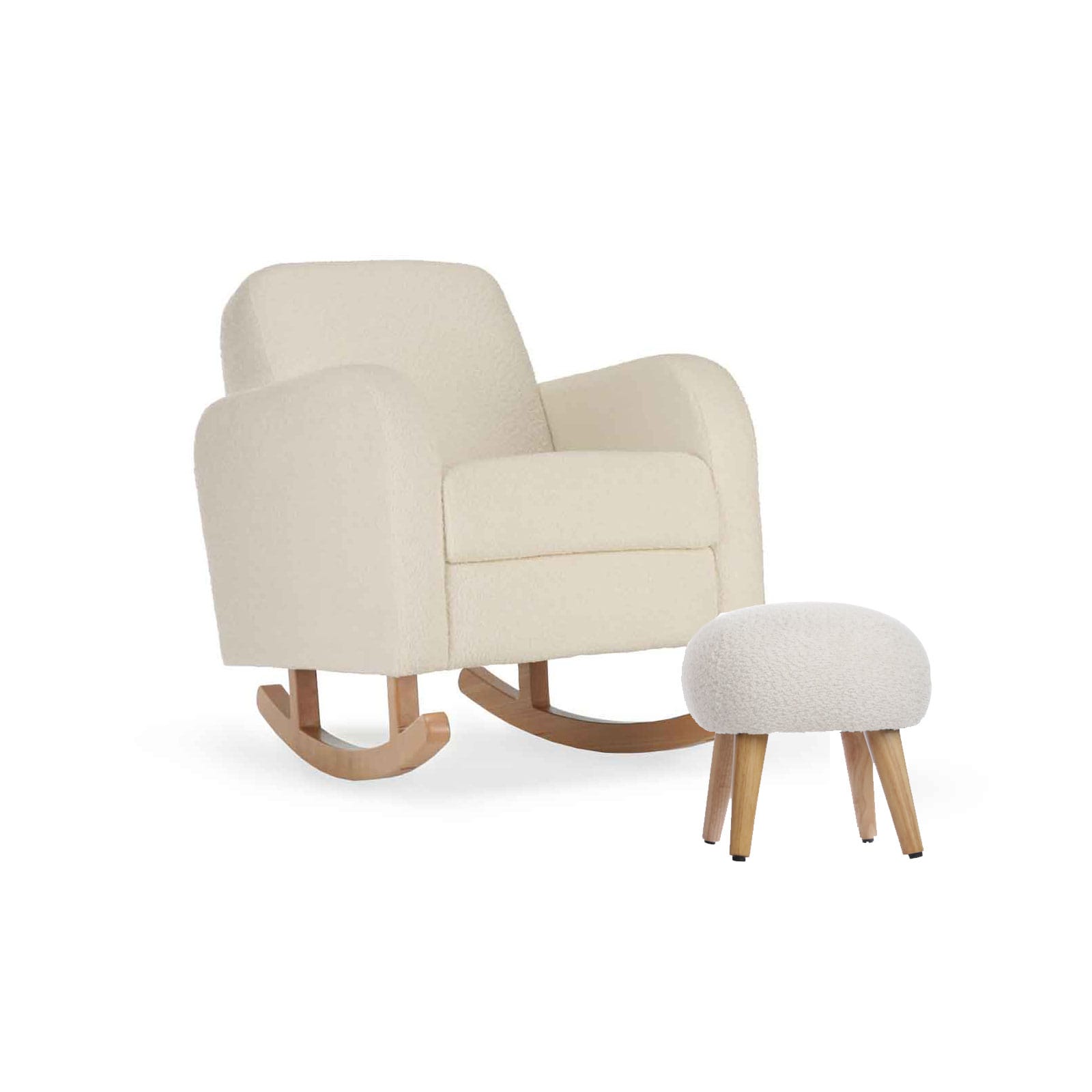 CuddleCo Etta Nursing Chair in Boucle Off-White Nursing Chairs FRN/CUD/156286 5060971156286