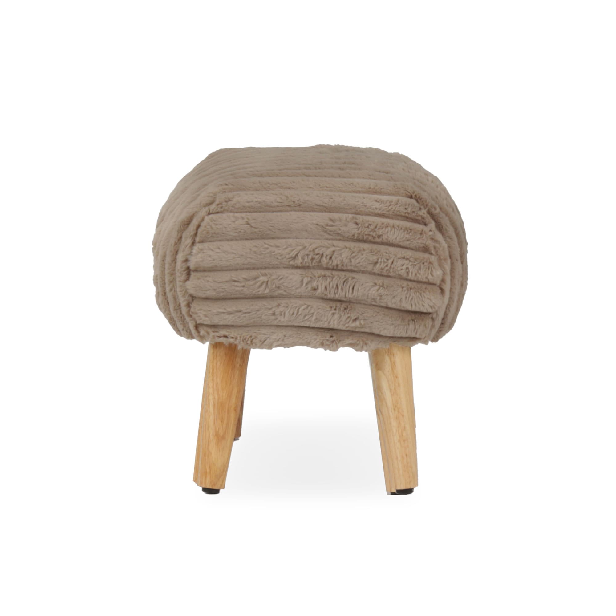 CuddleCo Etta Nursing Chair in Faux Fur Mink Nursing Chairs