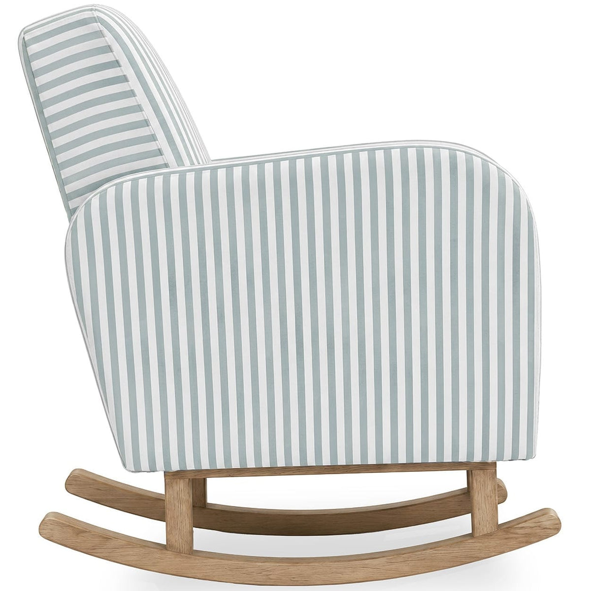 CuddleCo Etta Nursing Chair in Sea Salt Stripe Nursing Chairs