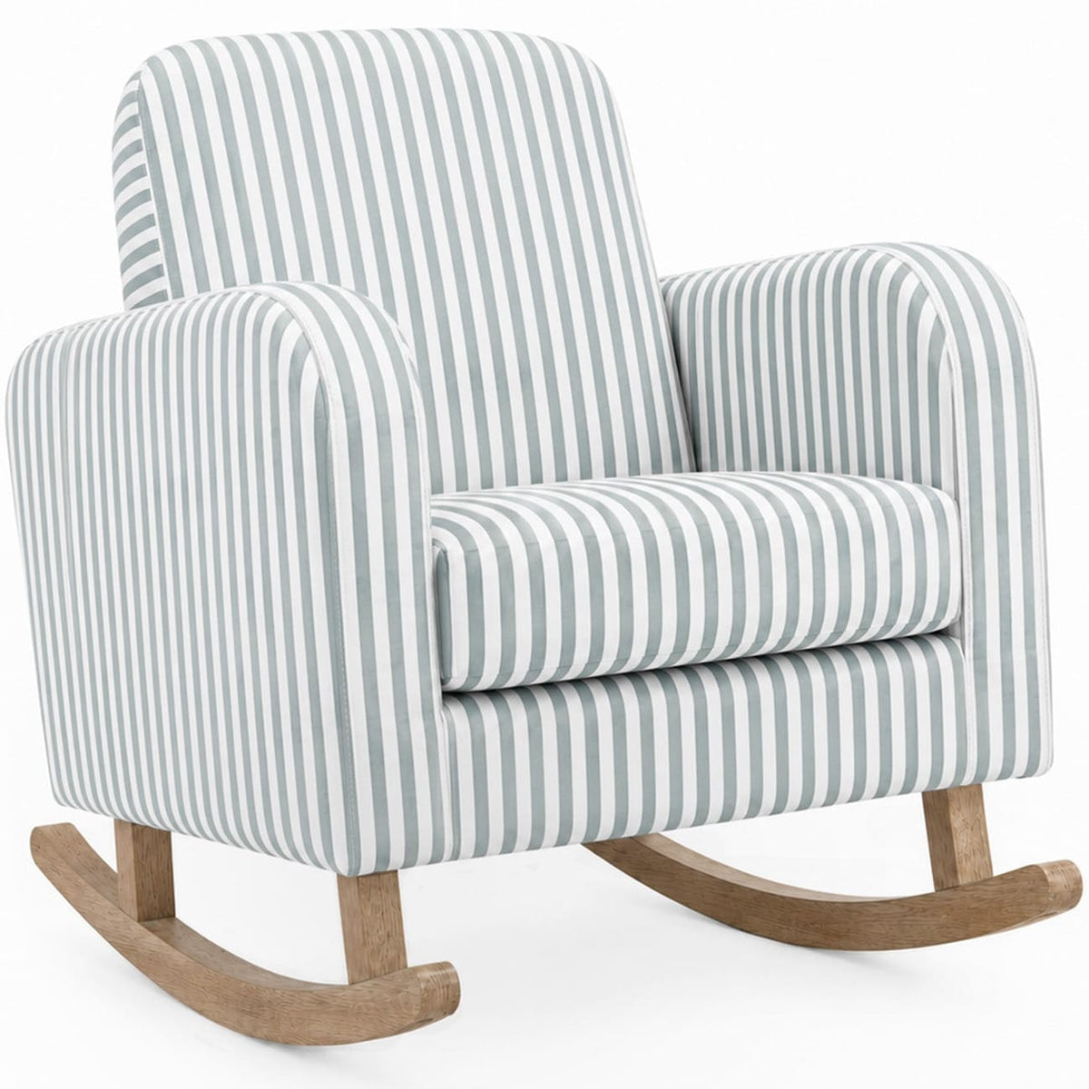 CuddleCo Etta Nursing Chair in Sea Salt Stripe Nursing Chairs FRN/CUD/156774
