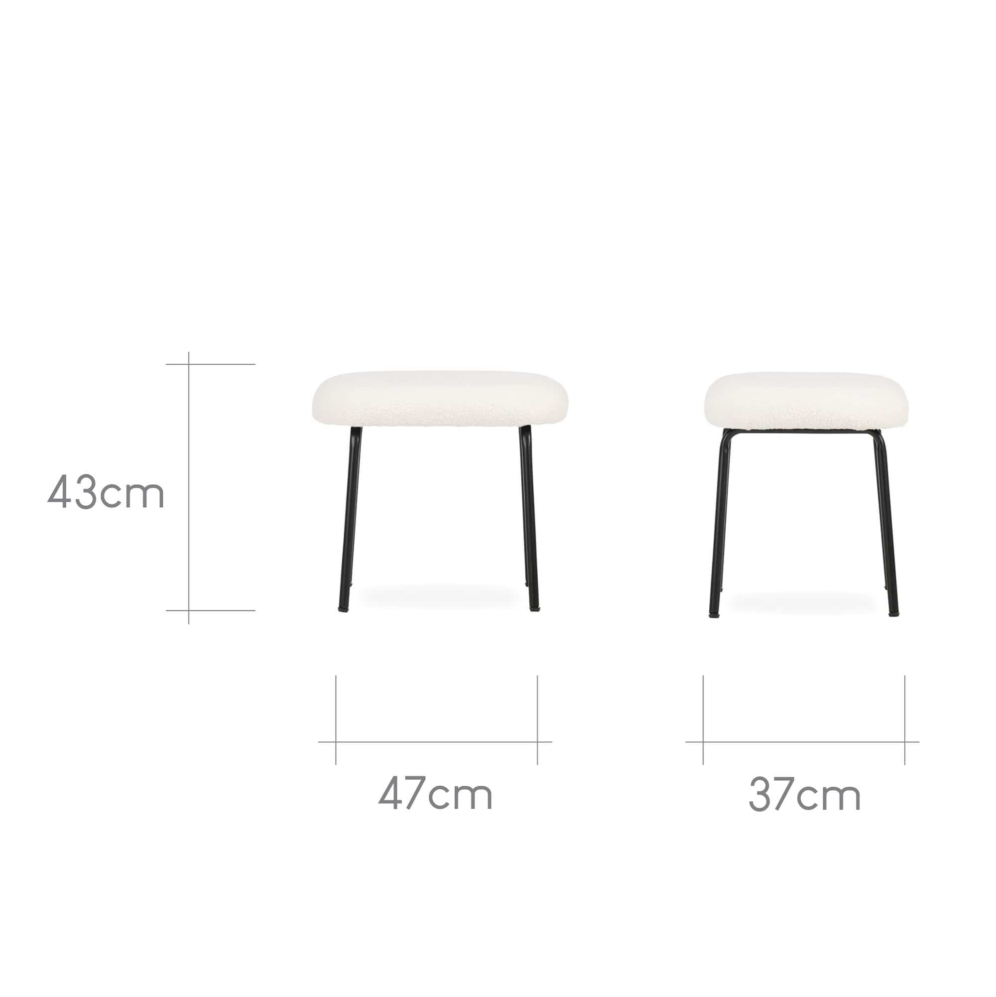 CuddleCo Marley Nursing Chair & Stool in Teddy Off White Nursing Chairs FRN/CUD/153476 5060971153476