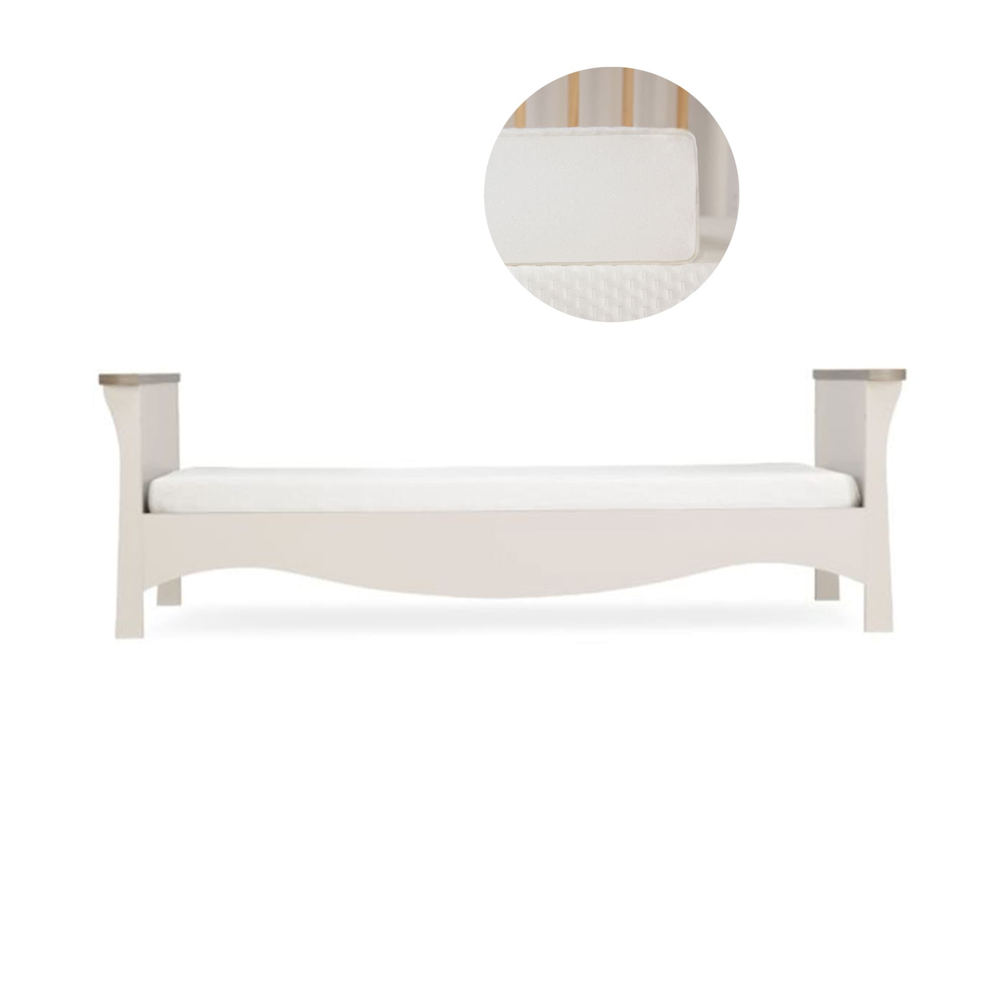 CuddleCo Clara Toddler Bed in Cashmere/Ash Toddler Beds FRN/CUD/155203/FM 5060971155203
