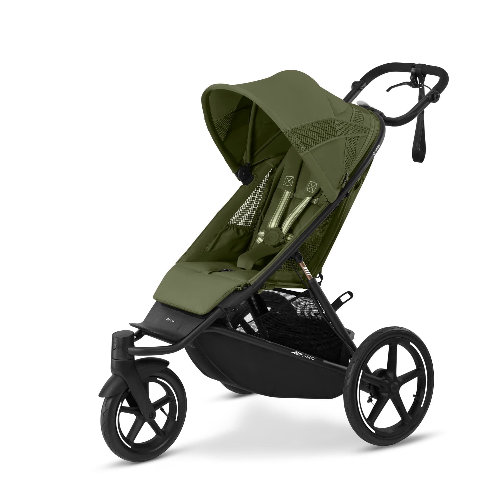 Cybex Avi Spin in Moss Green 3 Wheelers 525000441 4063846513314