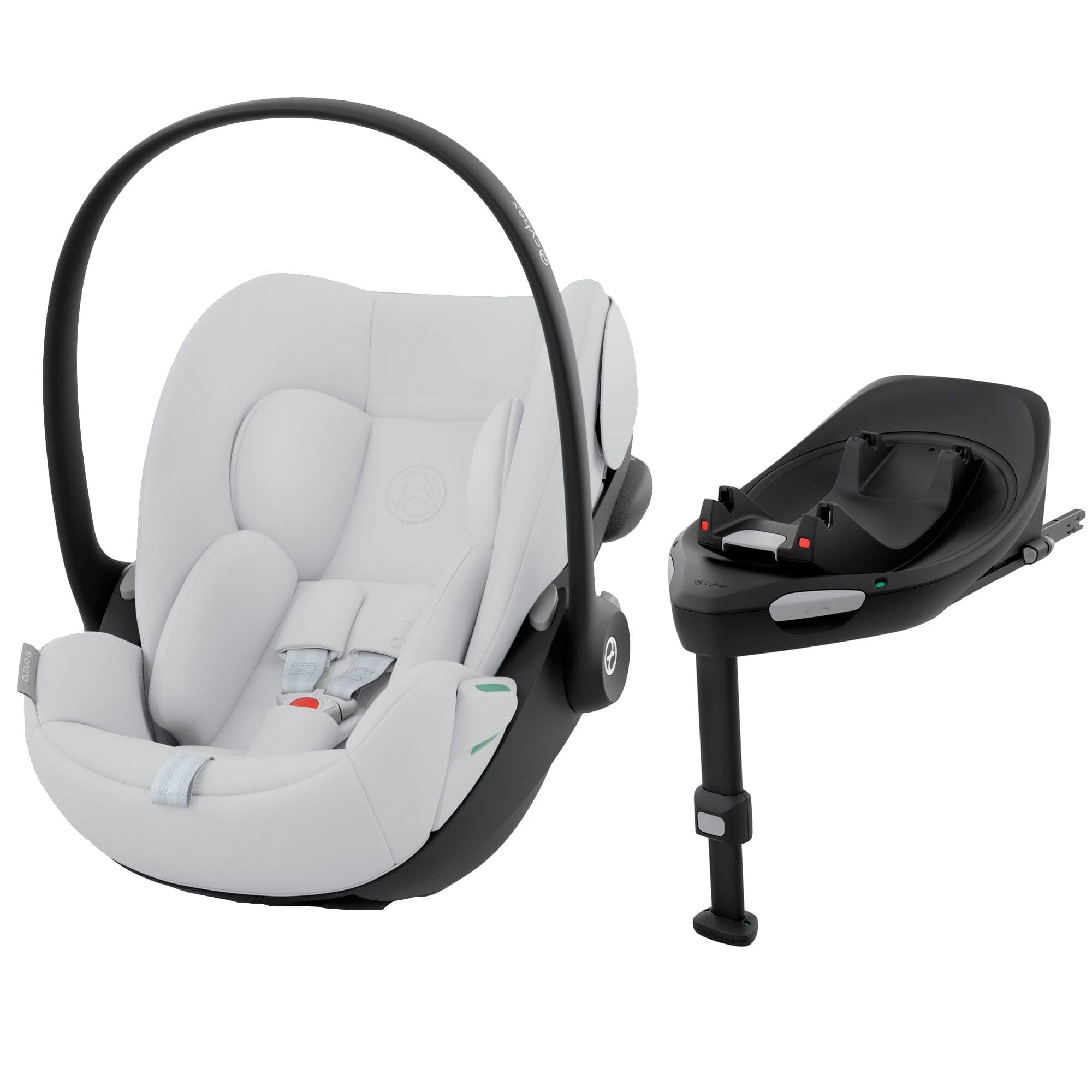 Cybex Cloud G i-Size Car Seat in Fog Grey Baby Car Seats 524001367-1 4063846478576