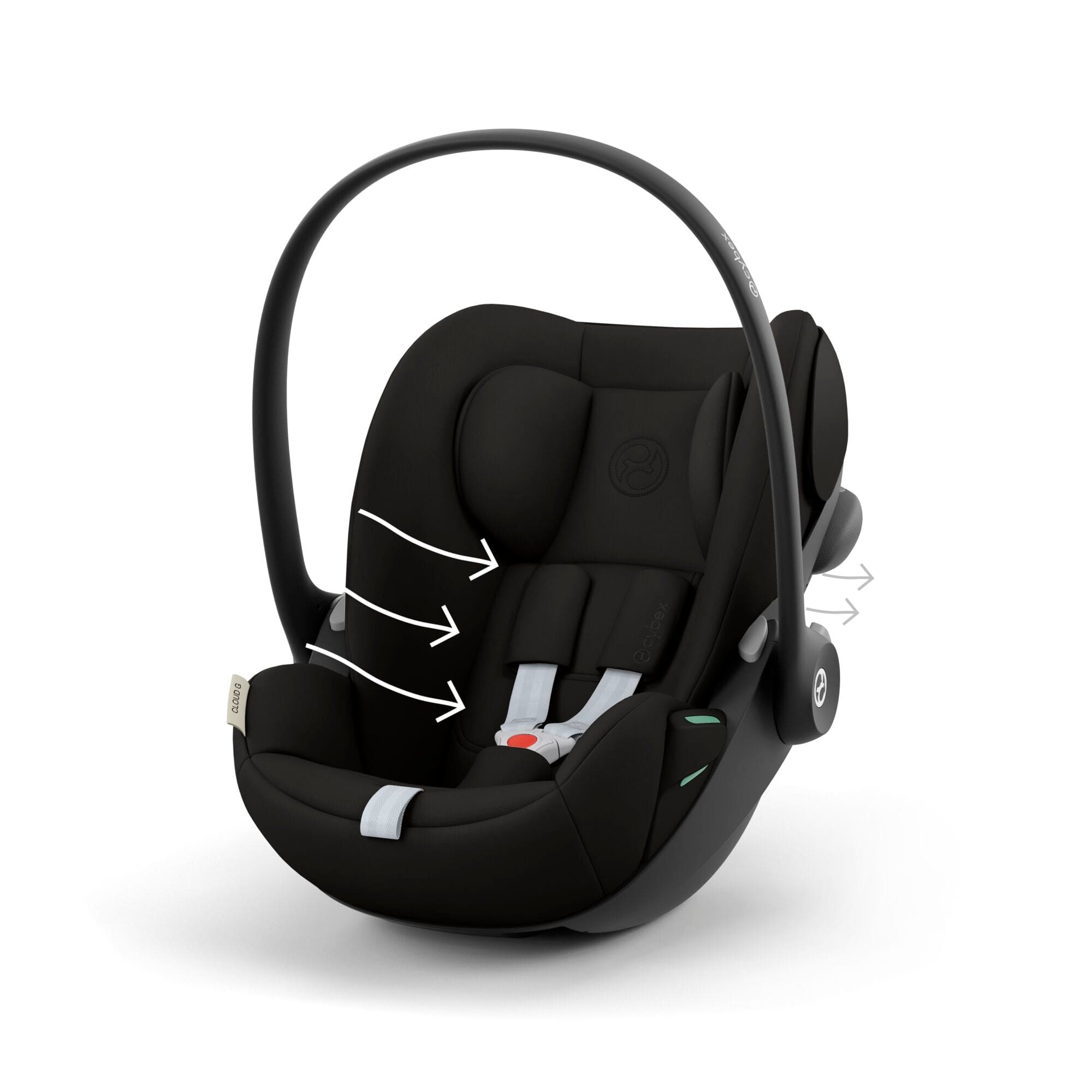Cybex Cloud G i-Size Car Seat in Magic Black Baby Car Seats