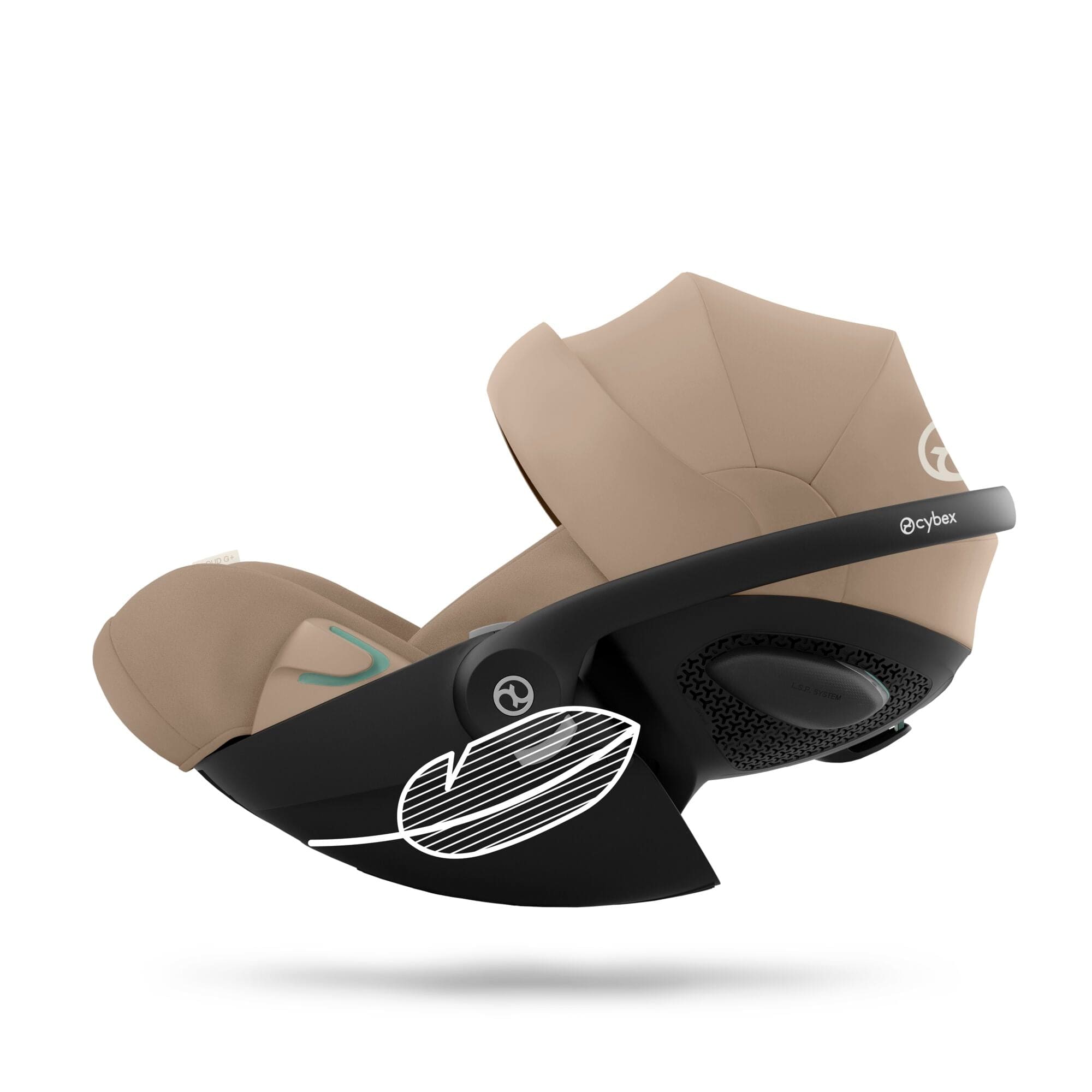 Cybex Cloud G i-Size PLUS Car Seat in Almond Beige Baby Car Seats