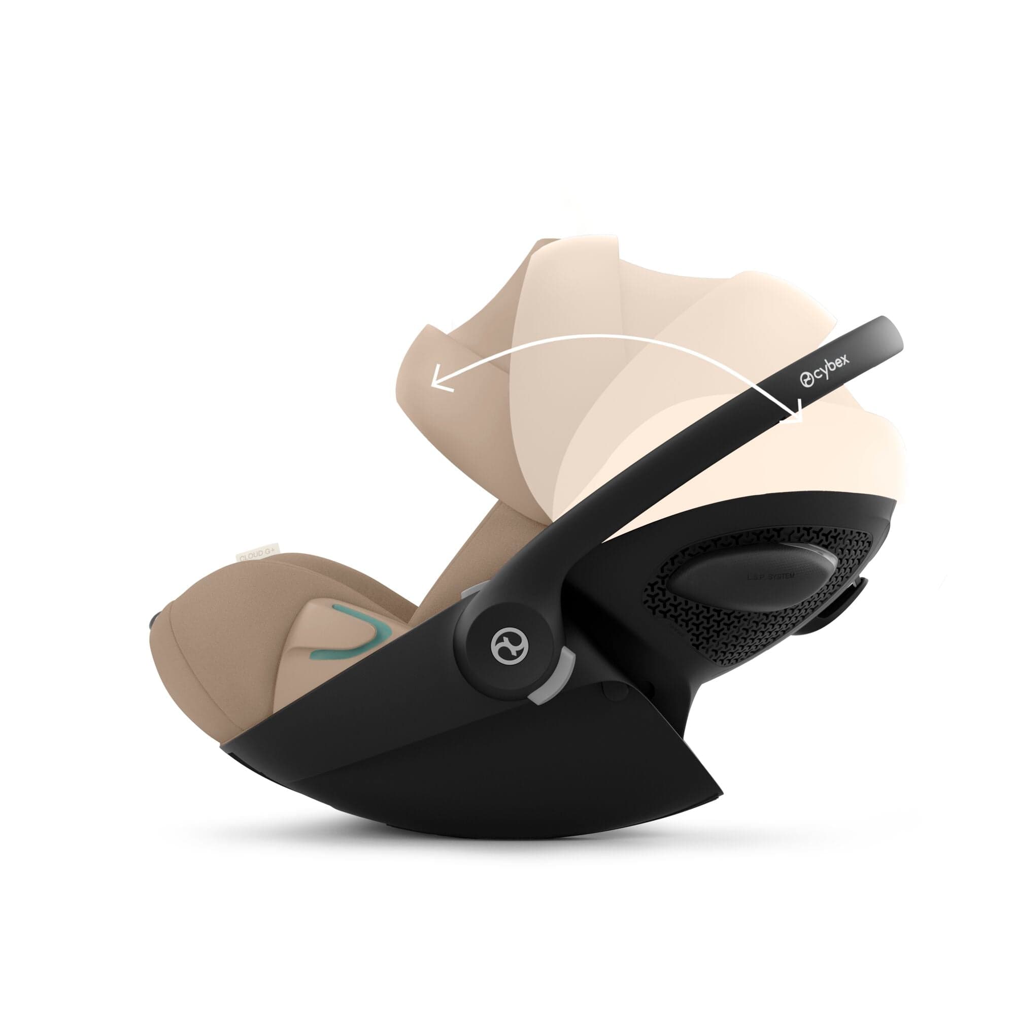 Cybex Cloud G i-Size PLUS Car Seat in Almond Beige Baby Car Seats