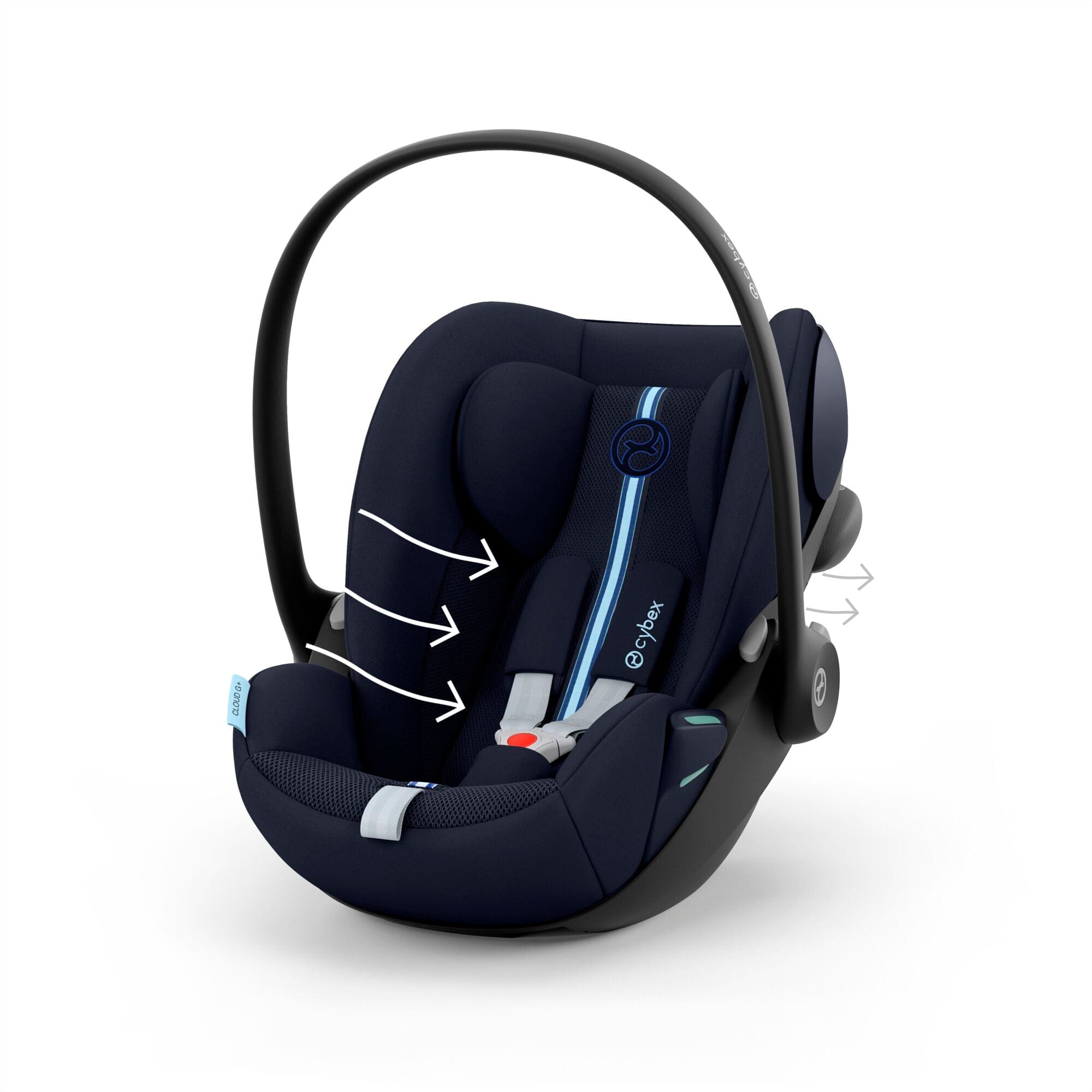 Cybex クラウド G i-Size/オーシャンブループラス Cybex Cloud G i-Size PLUS Car Seat in Ocean Blue