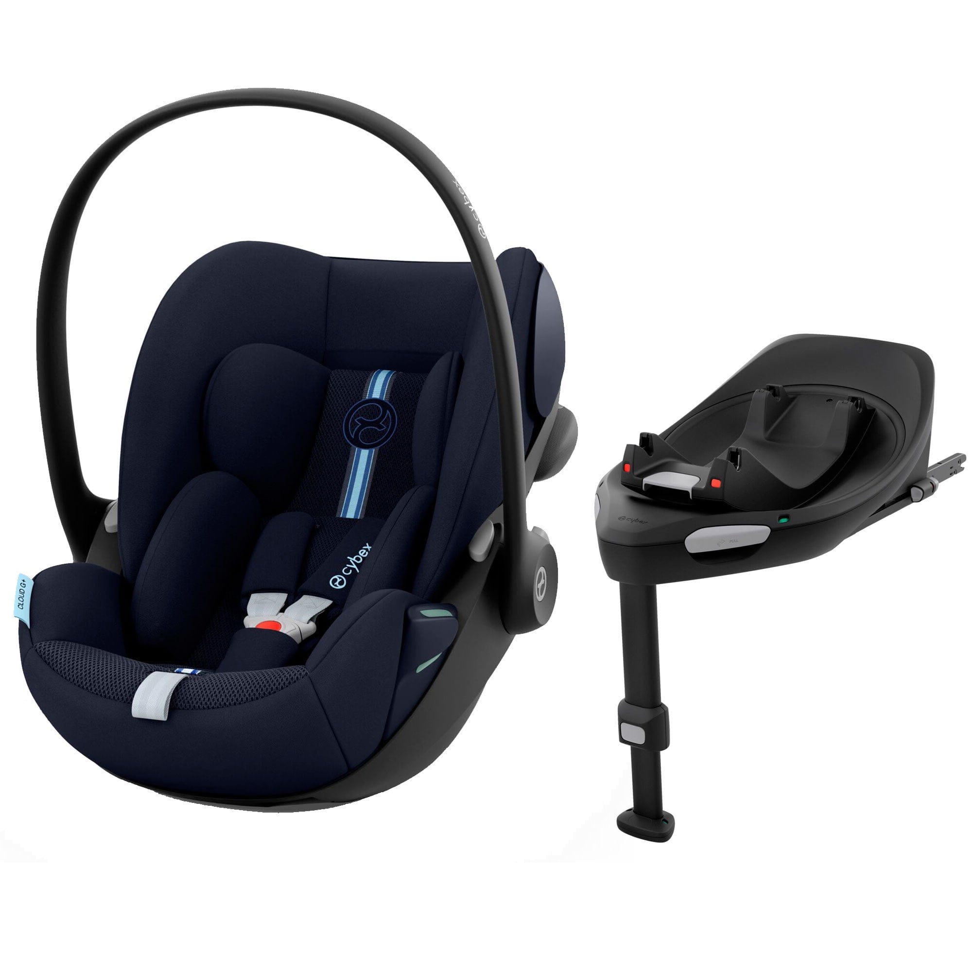 Cybex Cloud G i-Size PLUS Car Seat in Ocean Blue Baby Car Seats 524001387-1 4063846478866