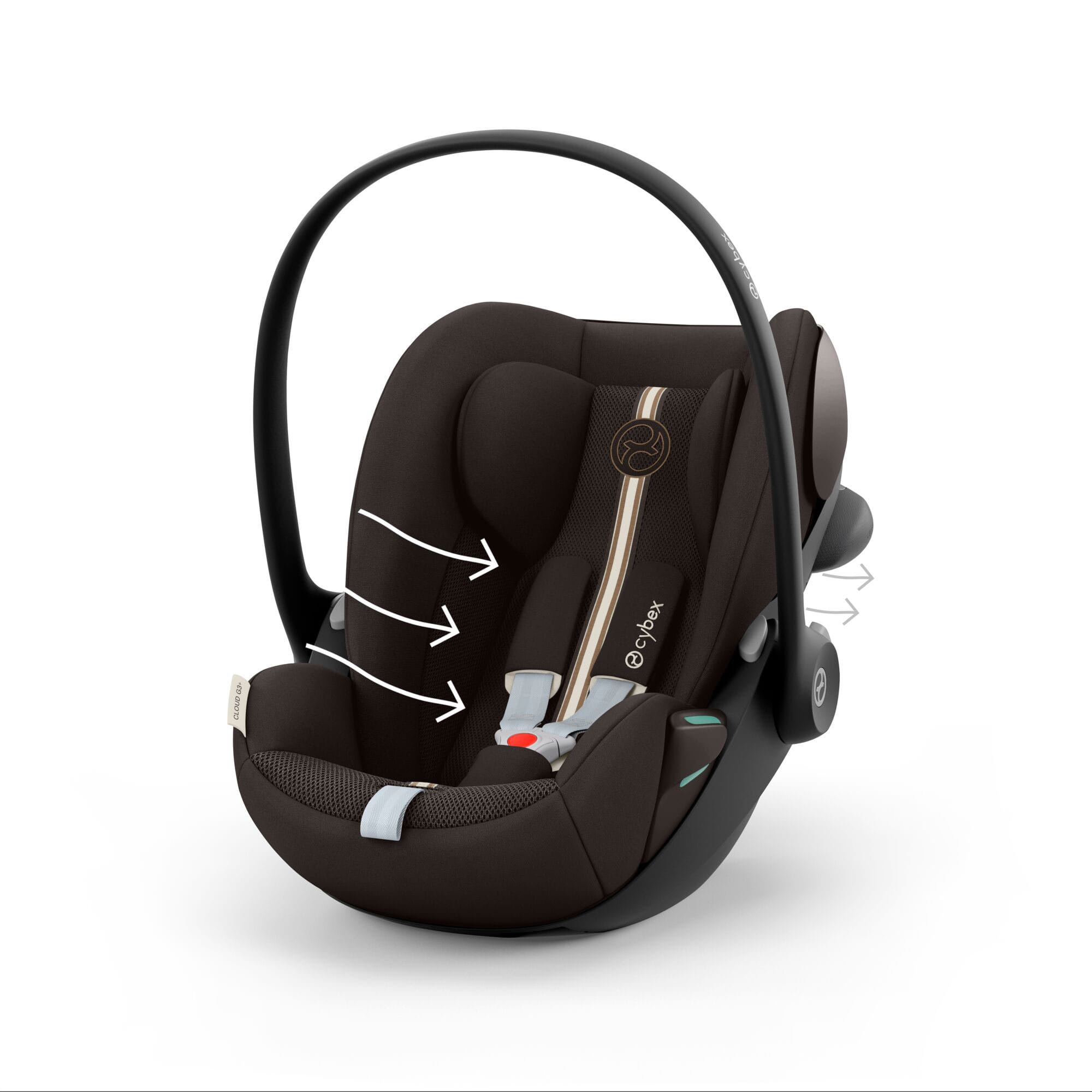 Cybex Cloud G3 Plus i-Size Car Seat in Chocolate Brown Baby Car Seats