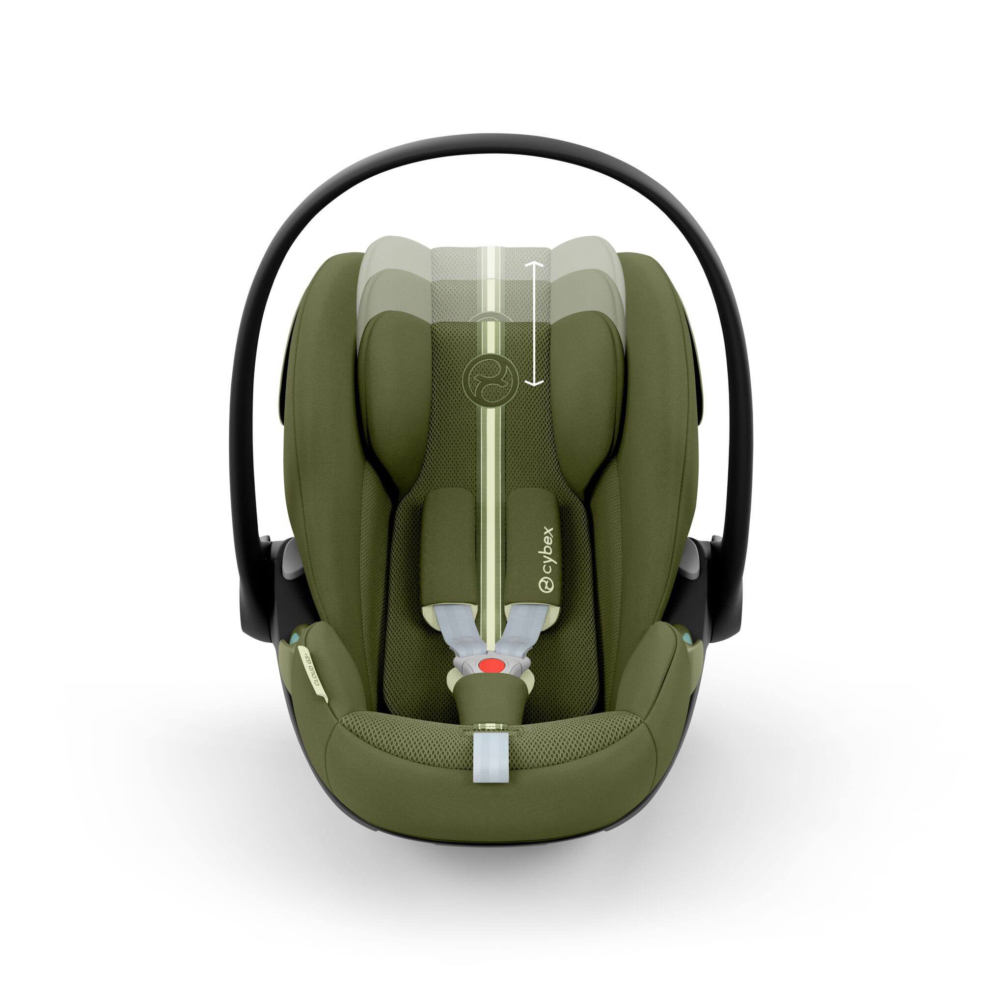 Cybex Cloud G3 Plus i-Size Car Seat in Moss Green Baby Car Seats
