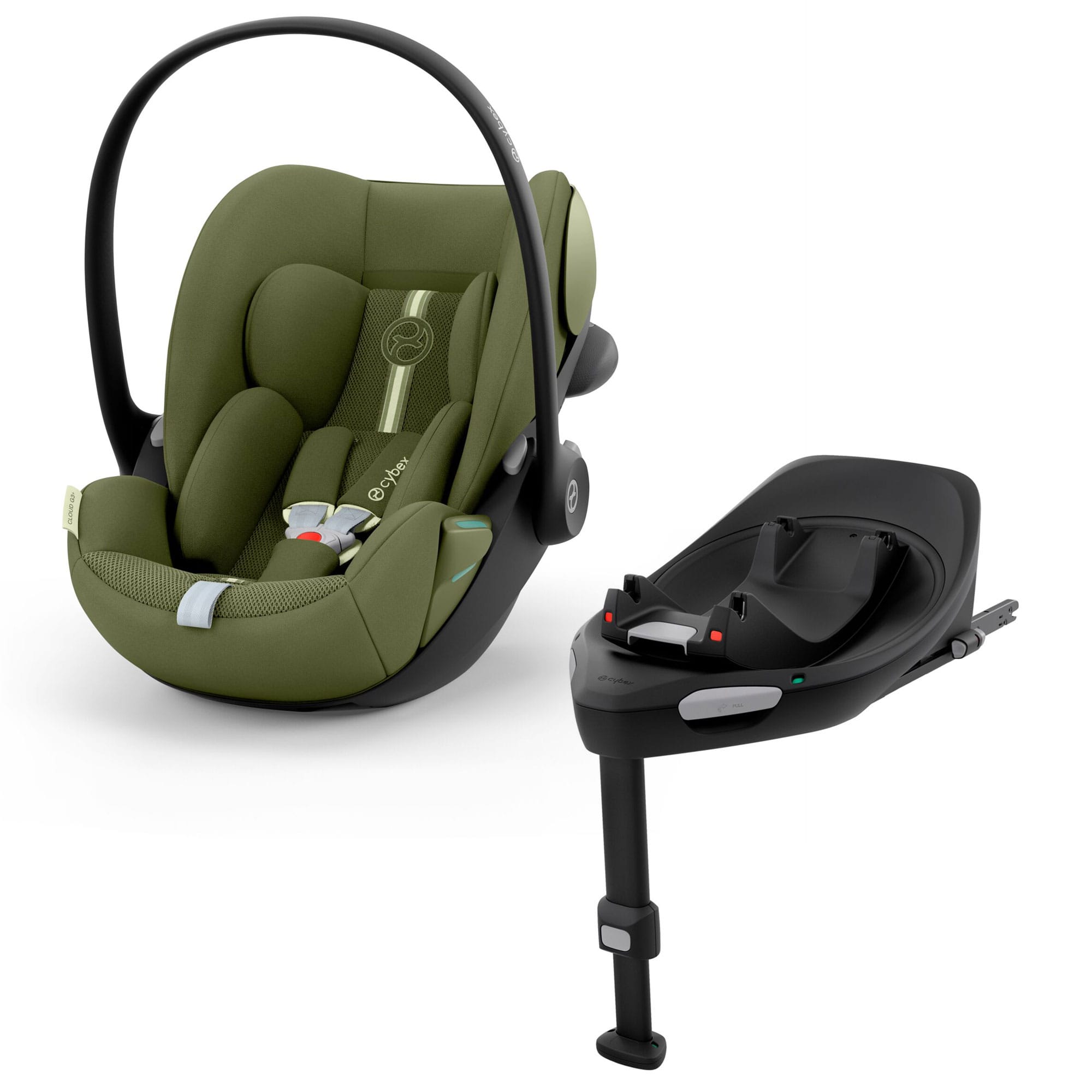 Cybex Cloud G3 Plus i-Size Car Seat in Moss Green Baby Car Seats 22349-MOS-GRN 4063846593545
