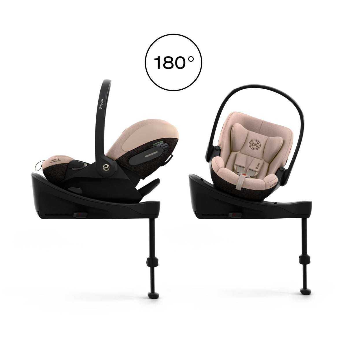 Cybex Cloud S Car Seat in Cozy Beige Baby Car Seats