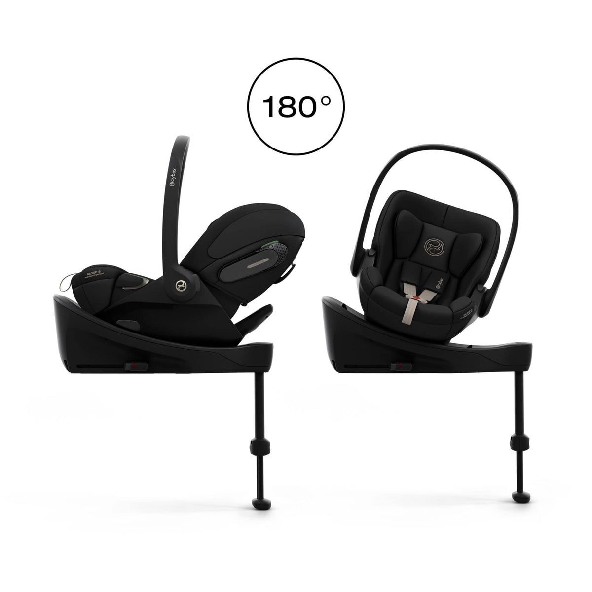 Cybex Cloud S Car Seat in Sepia Black Baby Car Seats