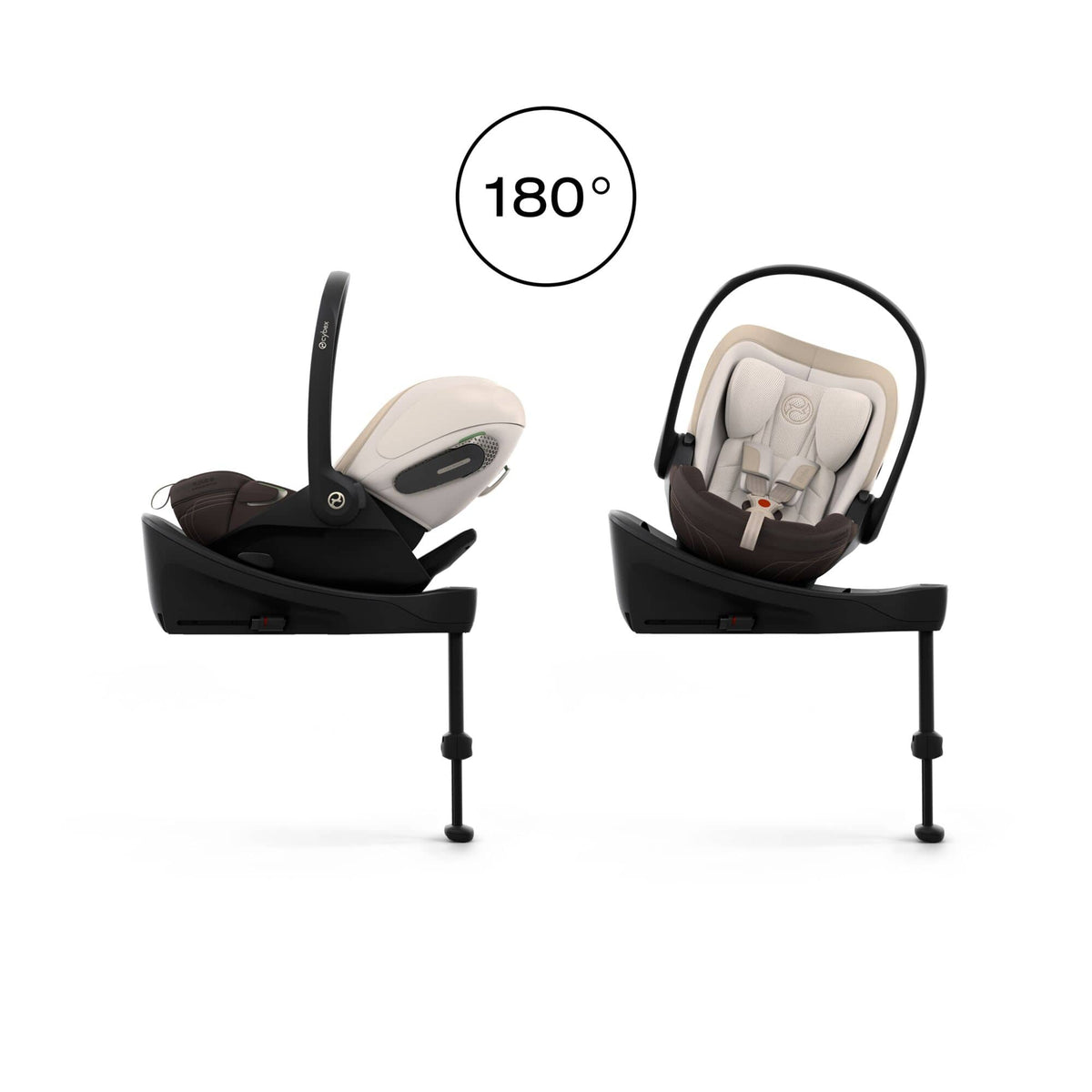 Cybex Cloud S Style Car Seat in Amber Brown Baby Car Seats