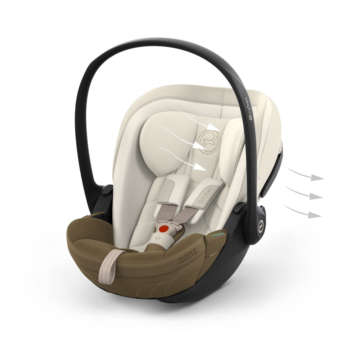 Cybex Cloud S Style Car Seat in Jade Green Baby Car Seats