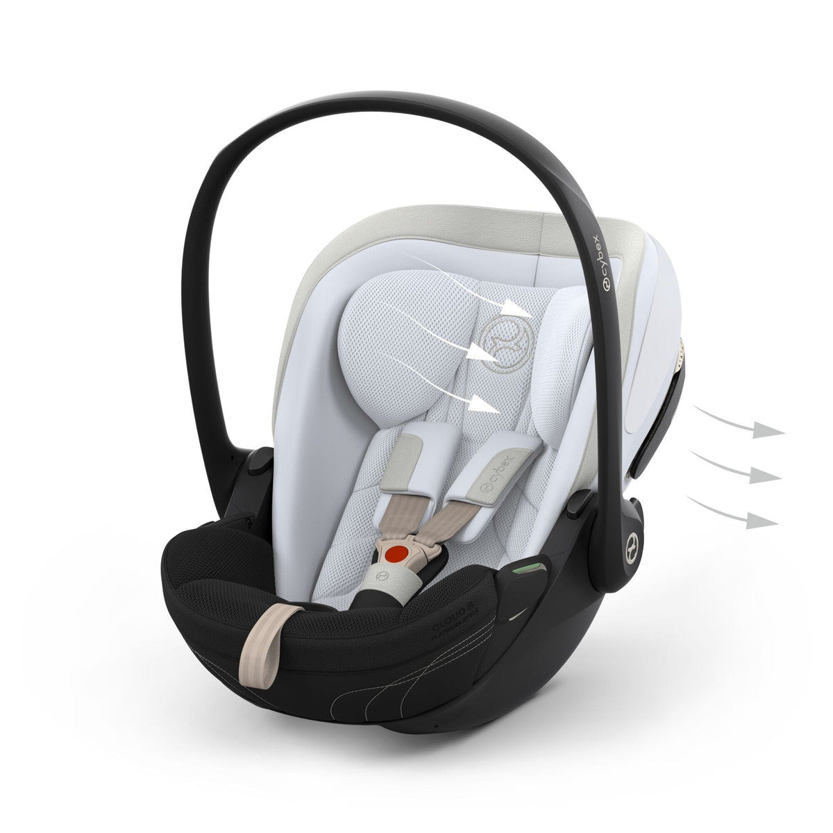 Cybex Cloud S Style Car Seat in Misty Grey Baby Car Seats