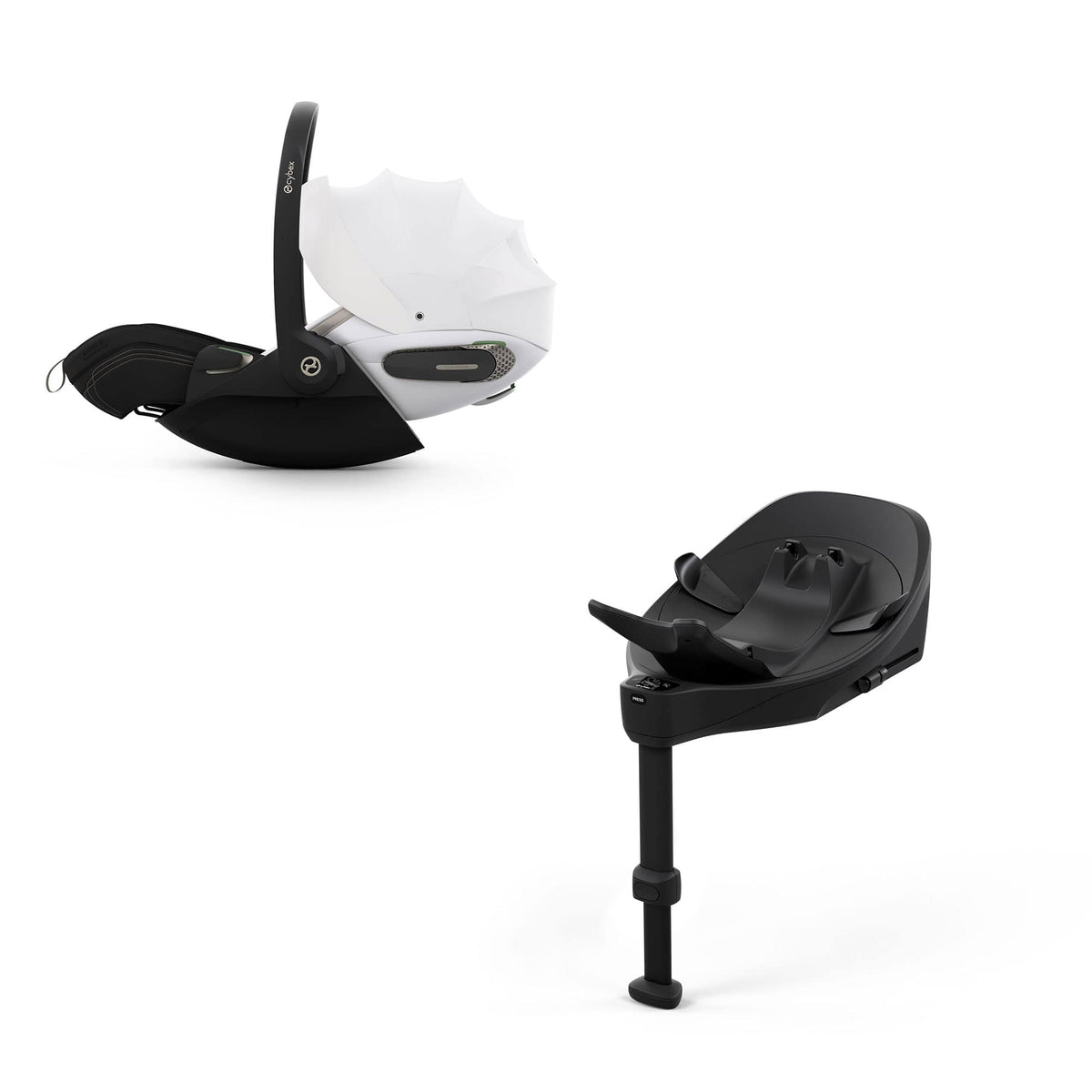 Cybex Cloud S Style Car Seat in Off White Baby Car Seats 526002905-1 4.06385E+12