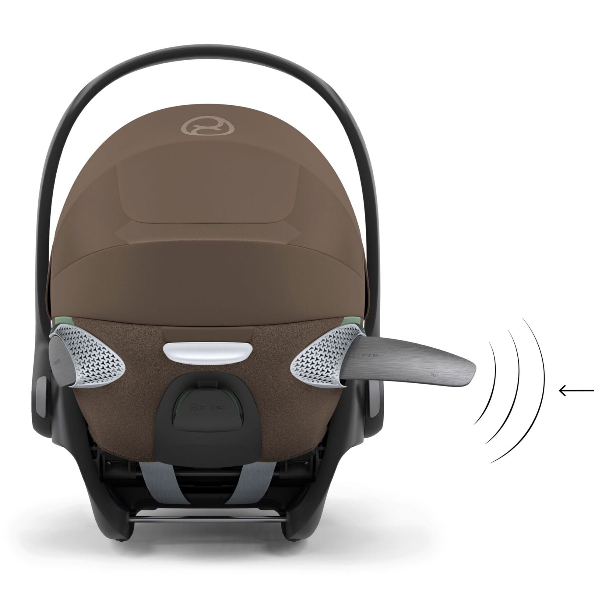 Cybex Cloud T PLUS i-Size Car Seat in Coconut Brown Baby Car Seats