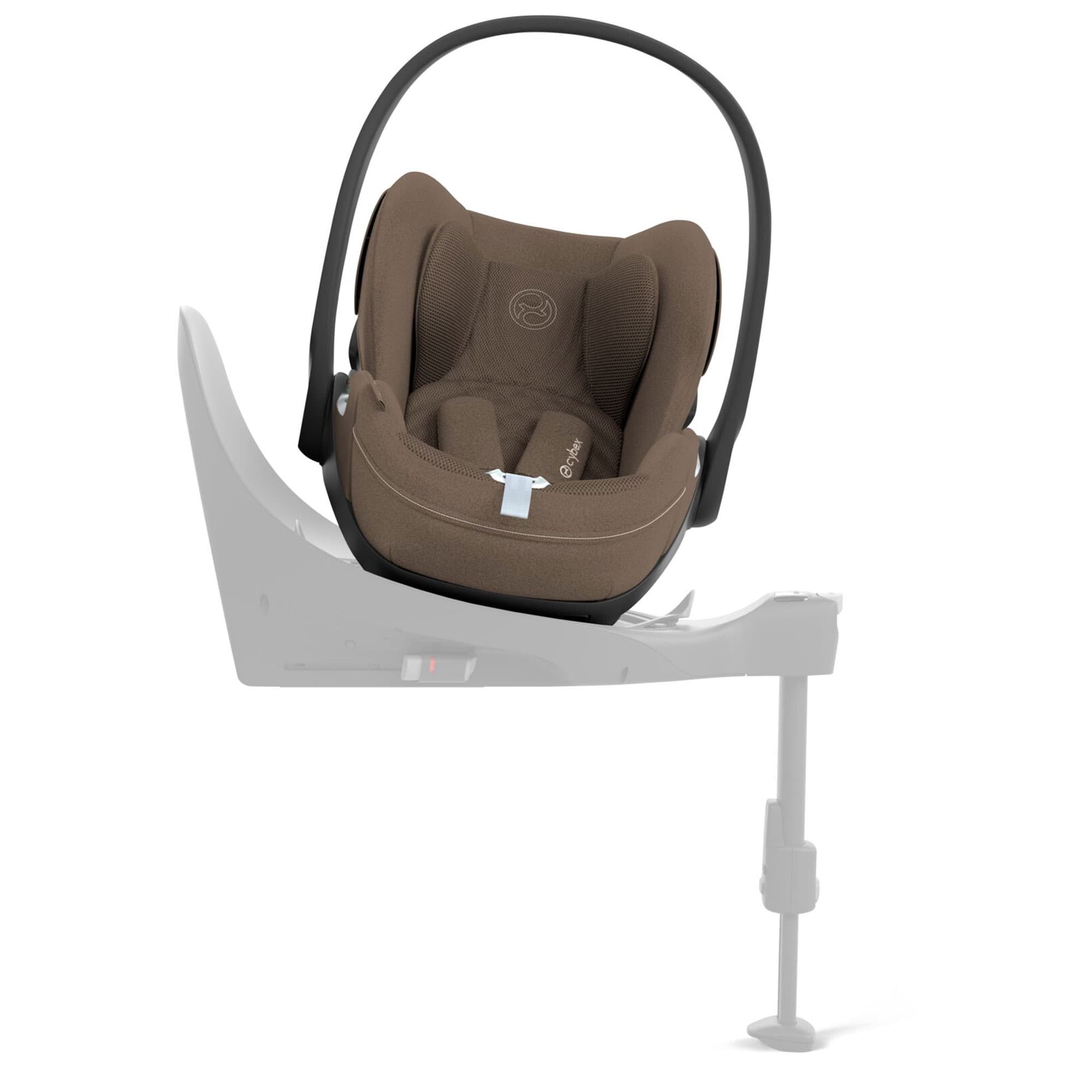 Cybex Cloud T PLUS i-Size Car Seat in Coconut Brown Baby Car Seats