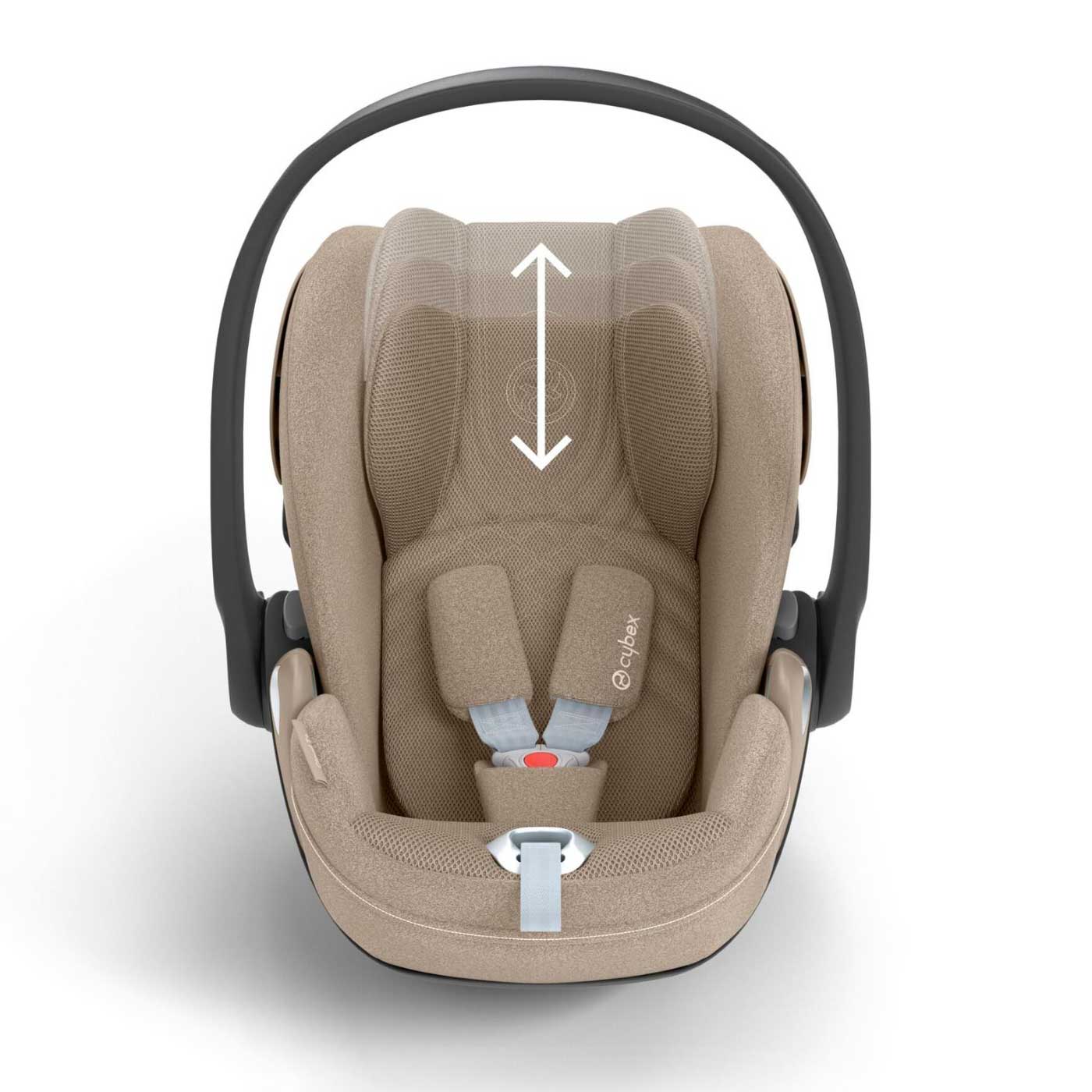 Cybex Cloud T PLUS i-Size Car Seat in Cozy Beige Baby Car Seats