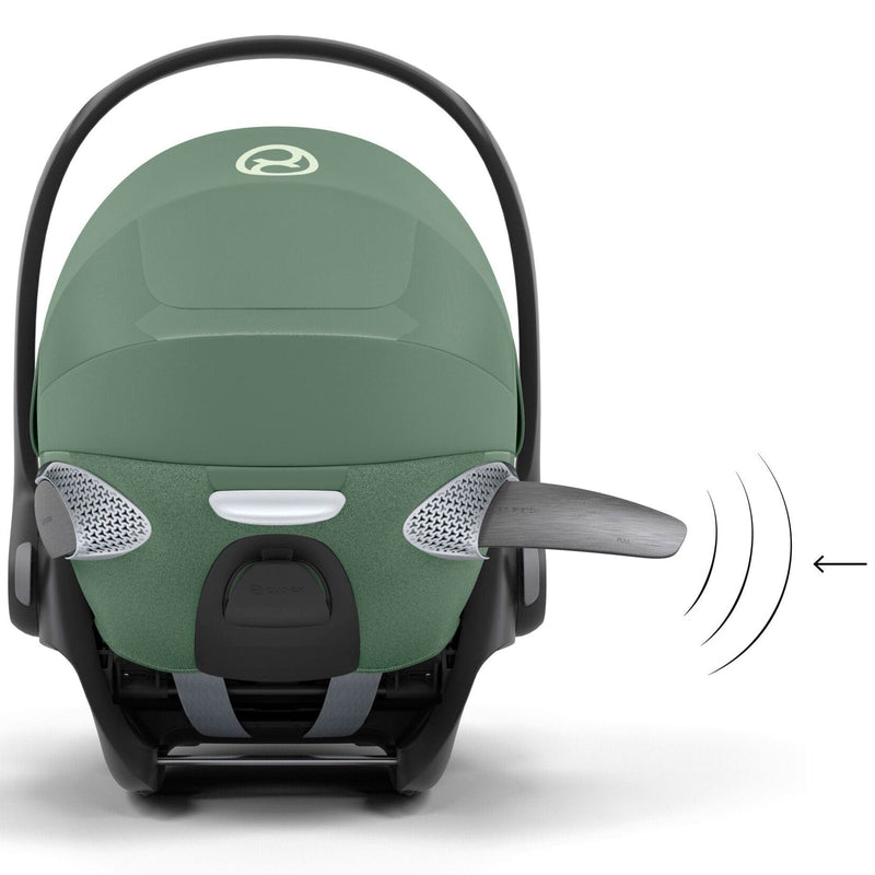 Cybex Cloud T PLUS i-Size Car Seat in Leaf Green Baby Car Seats 523000257 4063846403271