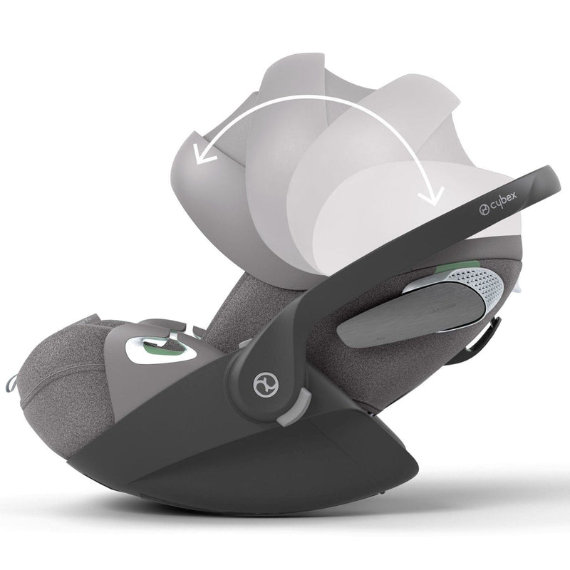 Cybex Cloud T PLUS i-Size Car Seat in Mirage Grey Baby Car Seats 523000239 4063846402793