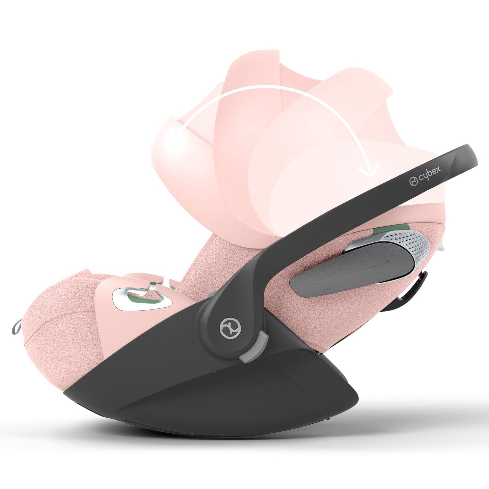 cybex cloud t pink Cybex Cloud T PLUS i-Size Car Seat in Peach Pink