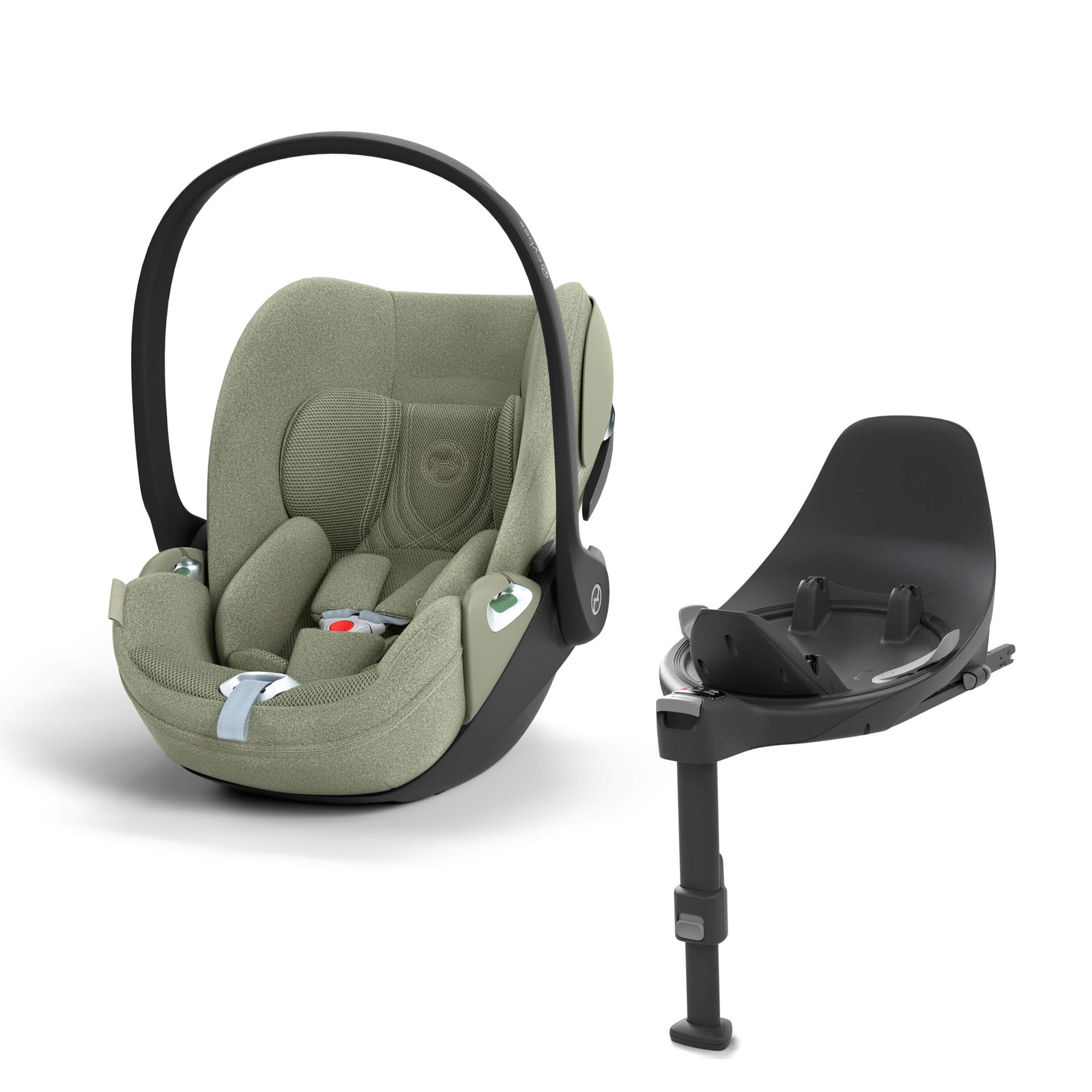 Cybex Cloud T PLUS i-Size Car Seat in Sage Green Baby Car Seats 14182-SAG-GRN 4063846554232