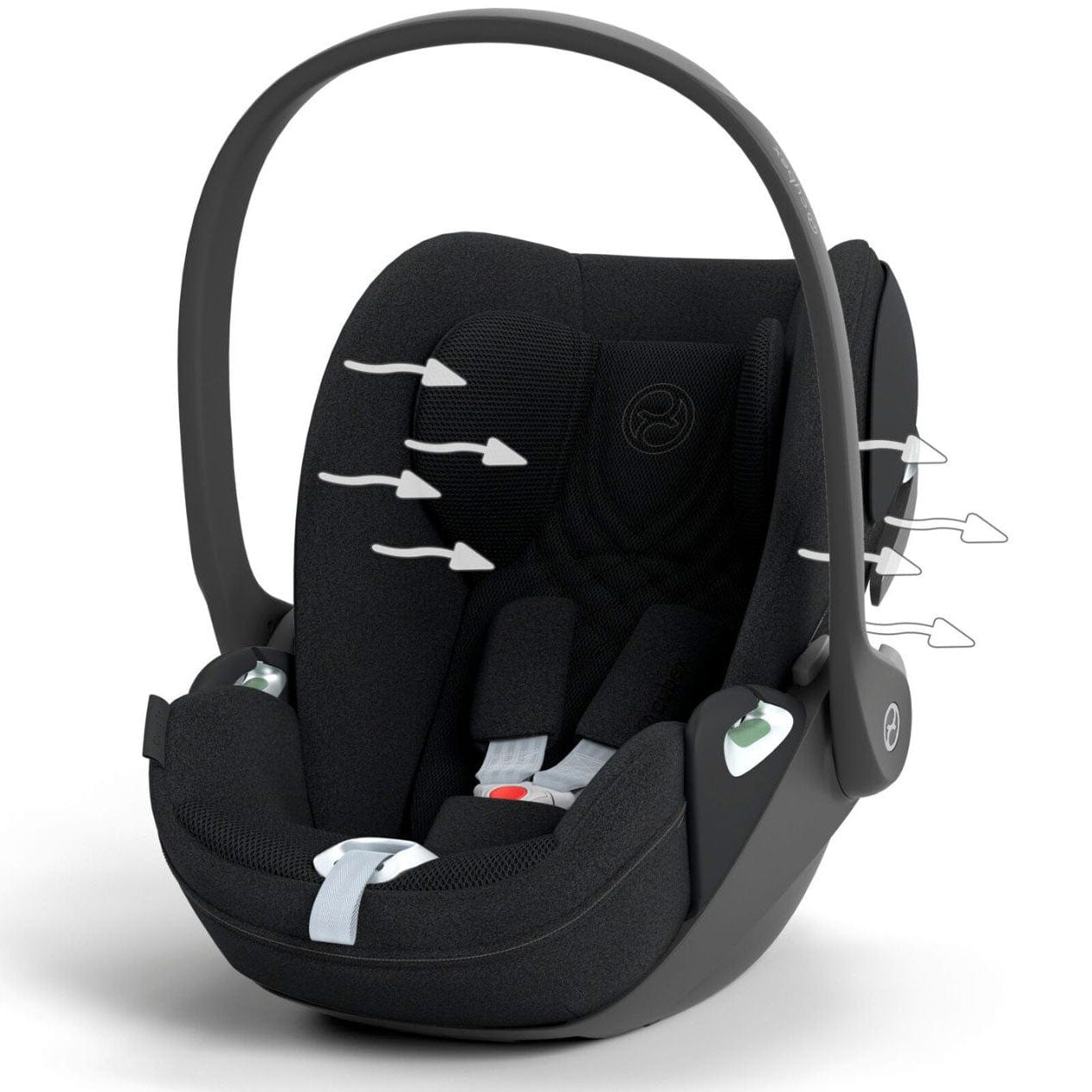 Cybex Cloud T PLUS i-Size Car Seat in Sepia Black Baby Car Seats 523000233 4063846402632