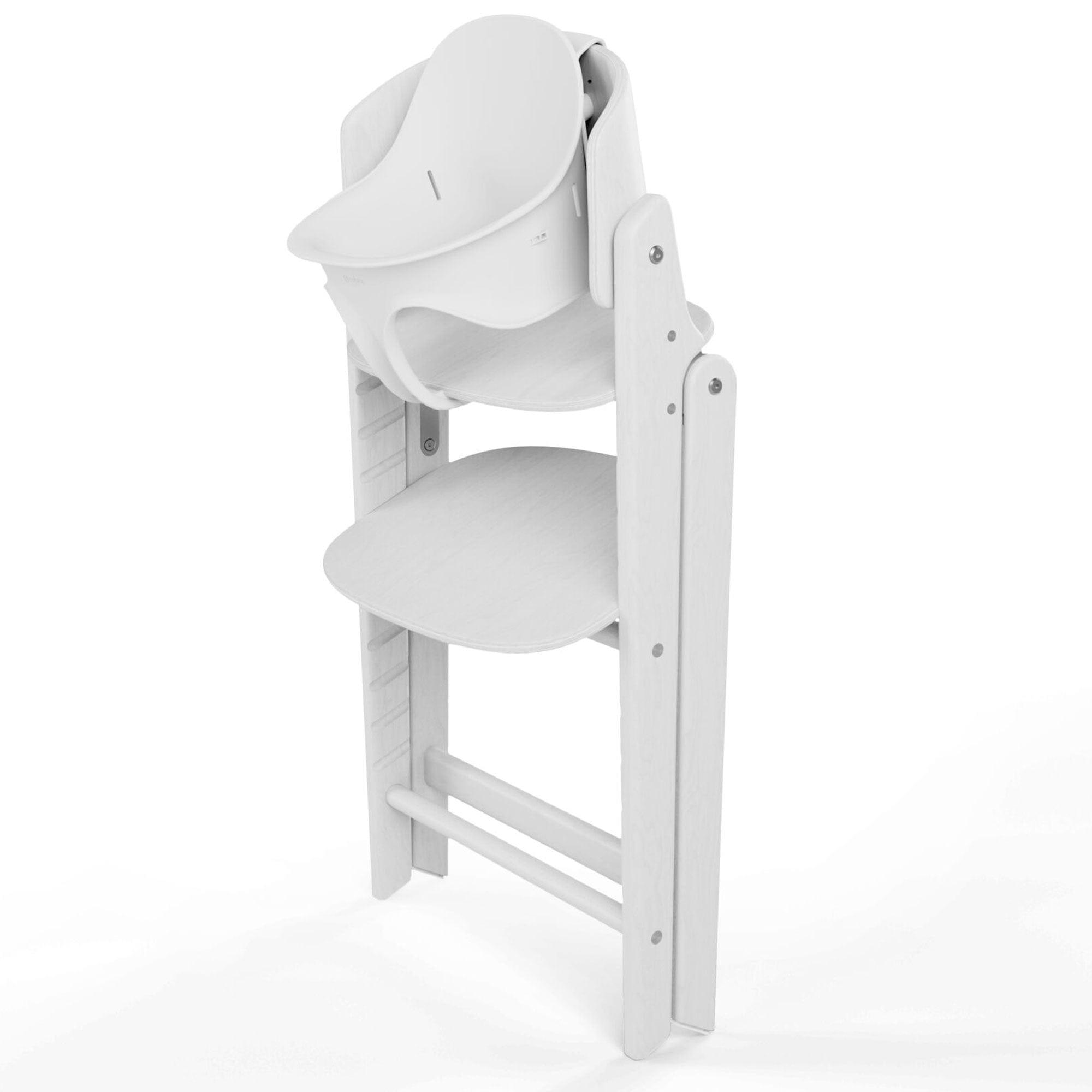 cybex cy_172_0884 click and fold 3 in1 high chair Cybex Click & Fold 3in1 High Chair in All White