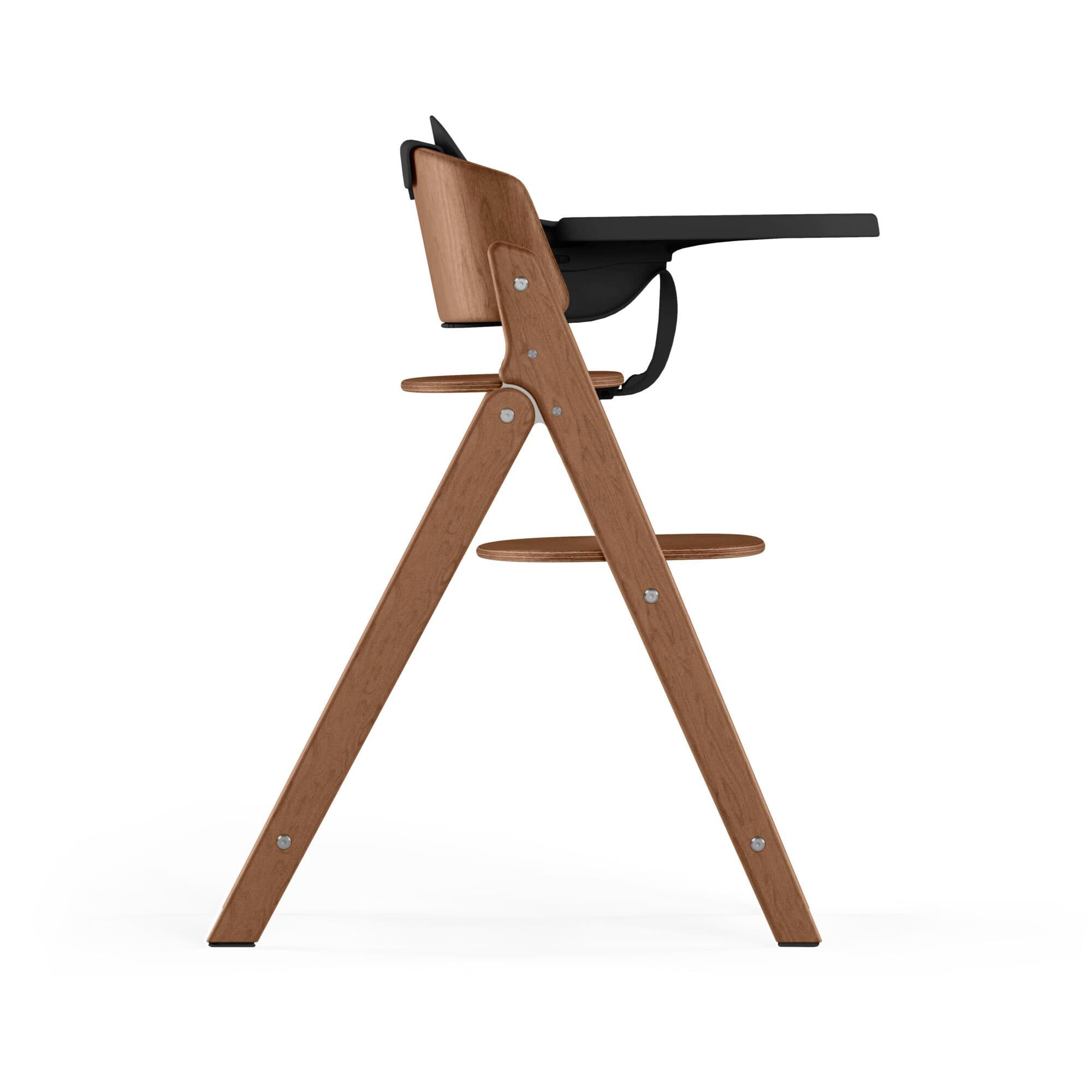 Cybex Click & Fold 3in1 High Chair in Dark Natural Baby Highchairs 525000963