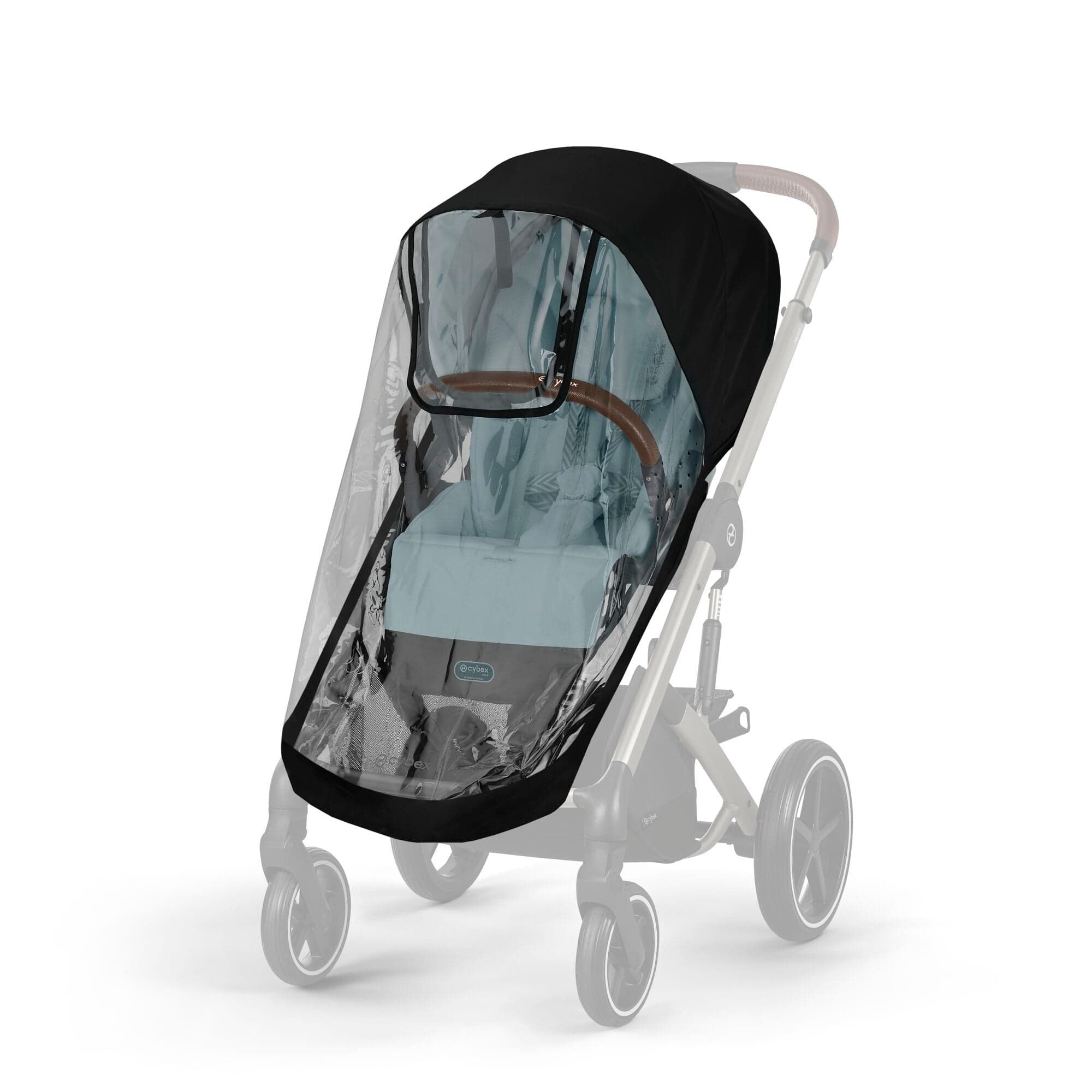 Cybex Balios S Lux Essential Bundle in Black/Moon Black Baby Prams