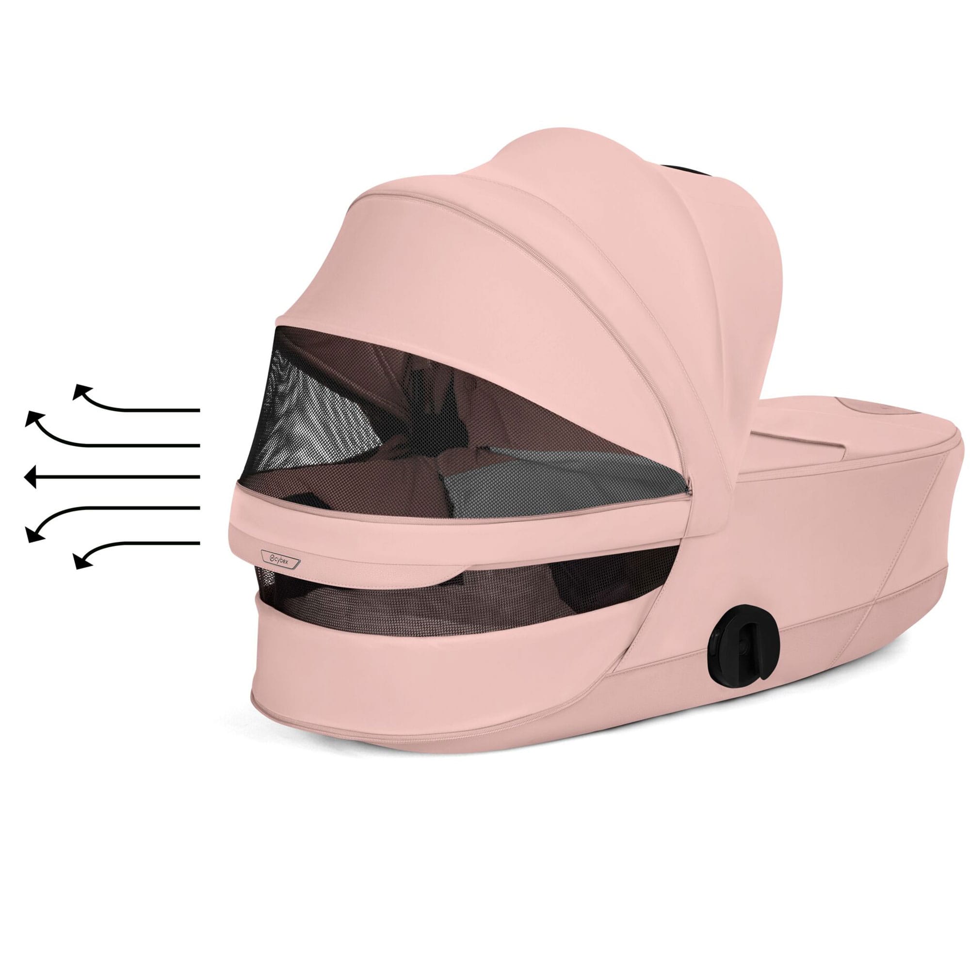 Cybex Coya Pushchair Set - Style Collection in Rose Gold/Peach Pink Baby Prams 21979-RG-PEA-PNK 4063846561094