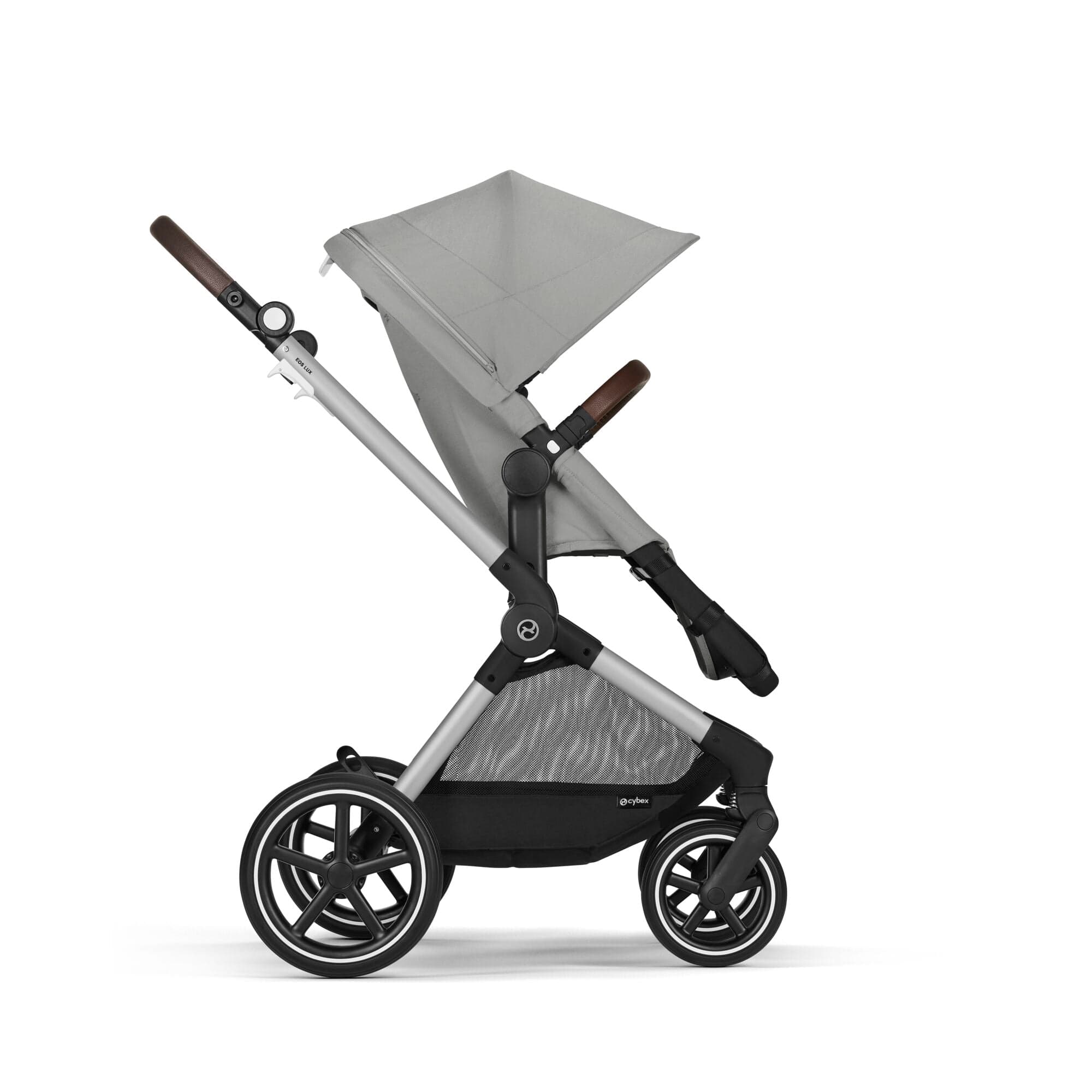 Cybex Eos Lux Stroller in Stone Grey Baby Prams 524001279 4063846477982
