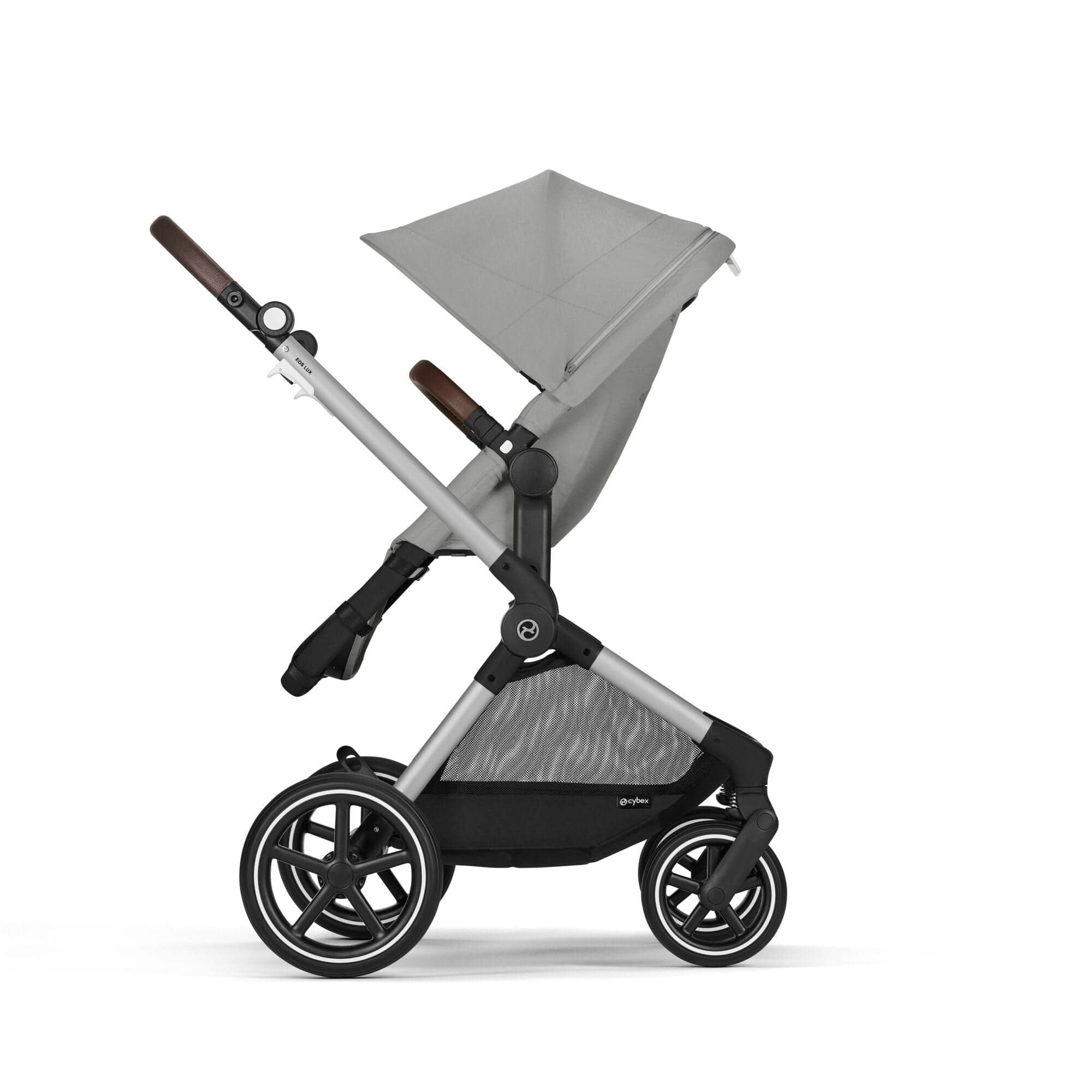 Cybex Eos Lux Stroller in Stone Grey Baby Prams 524001279 4063846477982