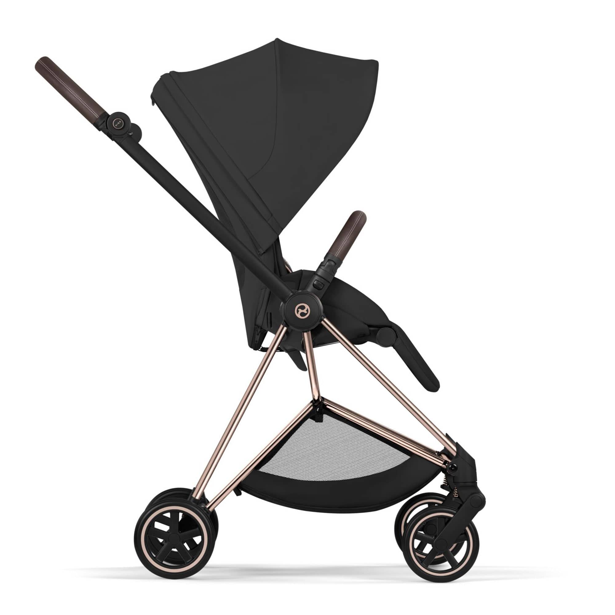 Cybex Mios Pushchair Set - Comfort Collection in Sepia Black Baby Prams