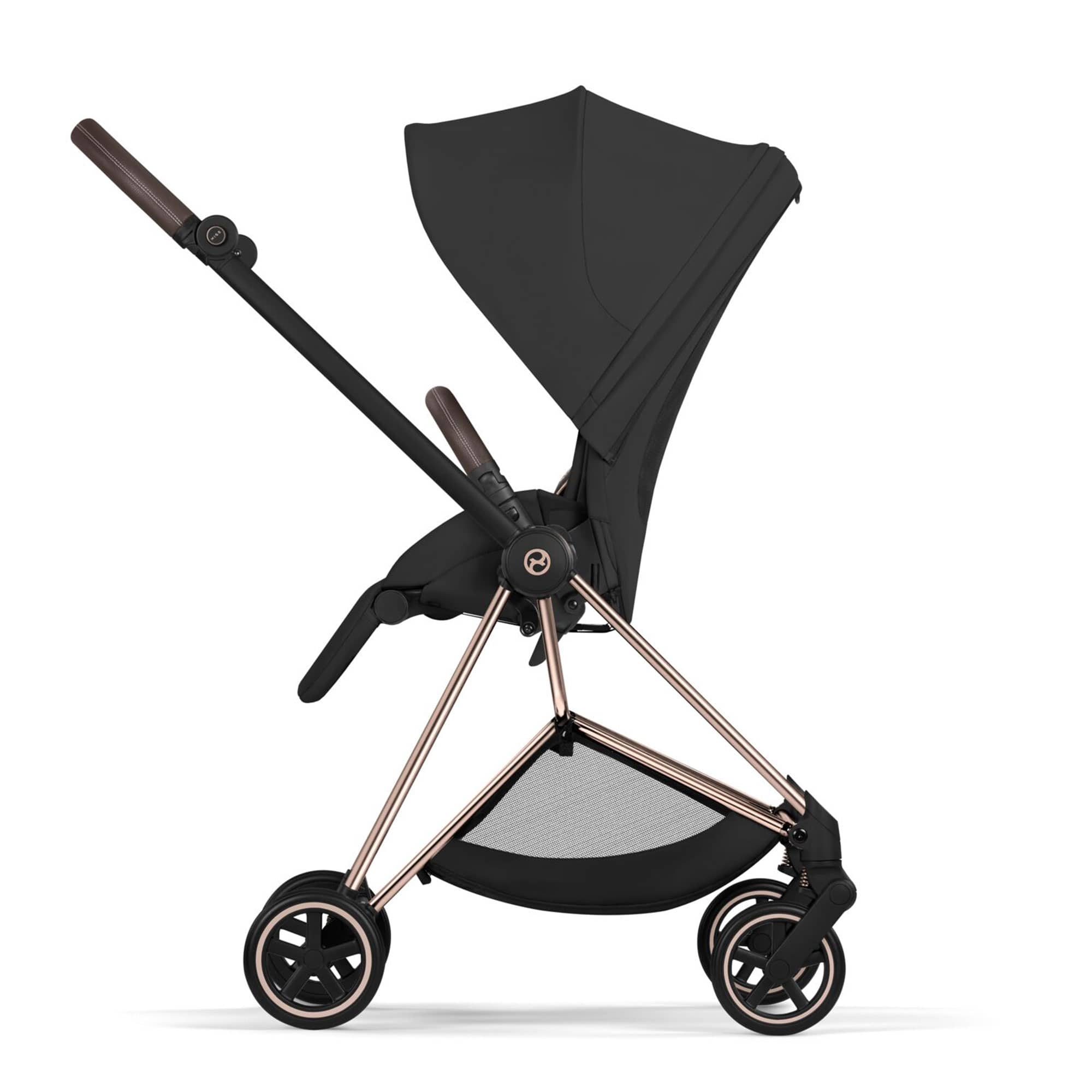 Cybex Mios Pushchair Set - Comfort Collection in Sepia Black Baby Prams
