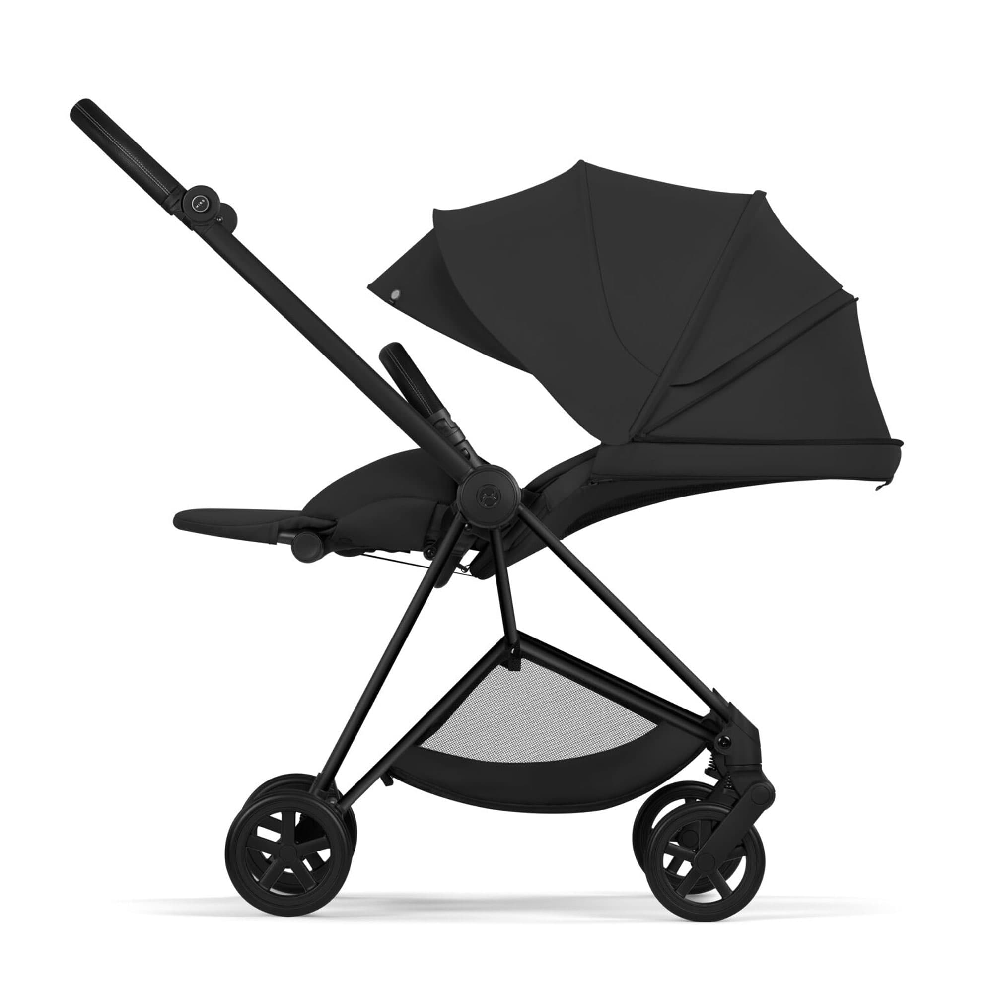 Cybex Mios Pushchair Set - Comfort Collection in Sepia Black Baby Prams