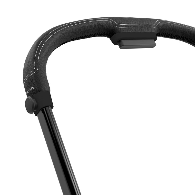Cybex Priam & Lux Cot (2023) in Leaf GreenDeep Black Baby Prams